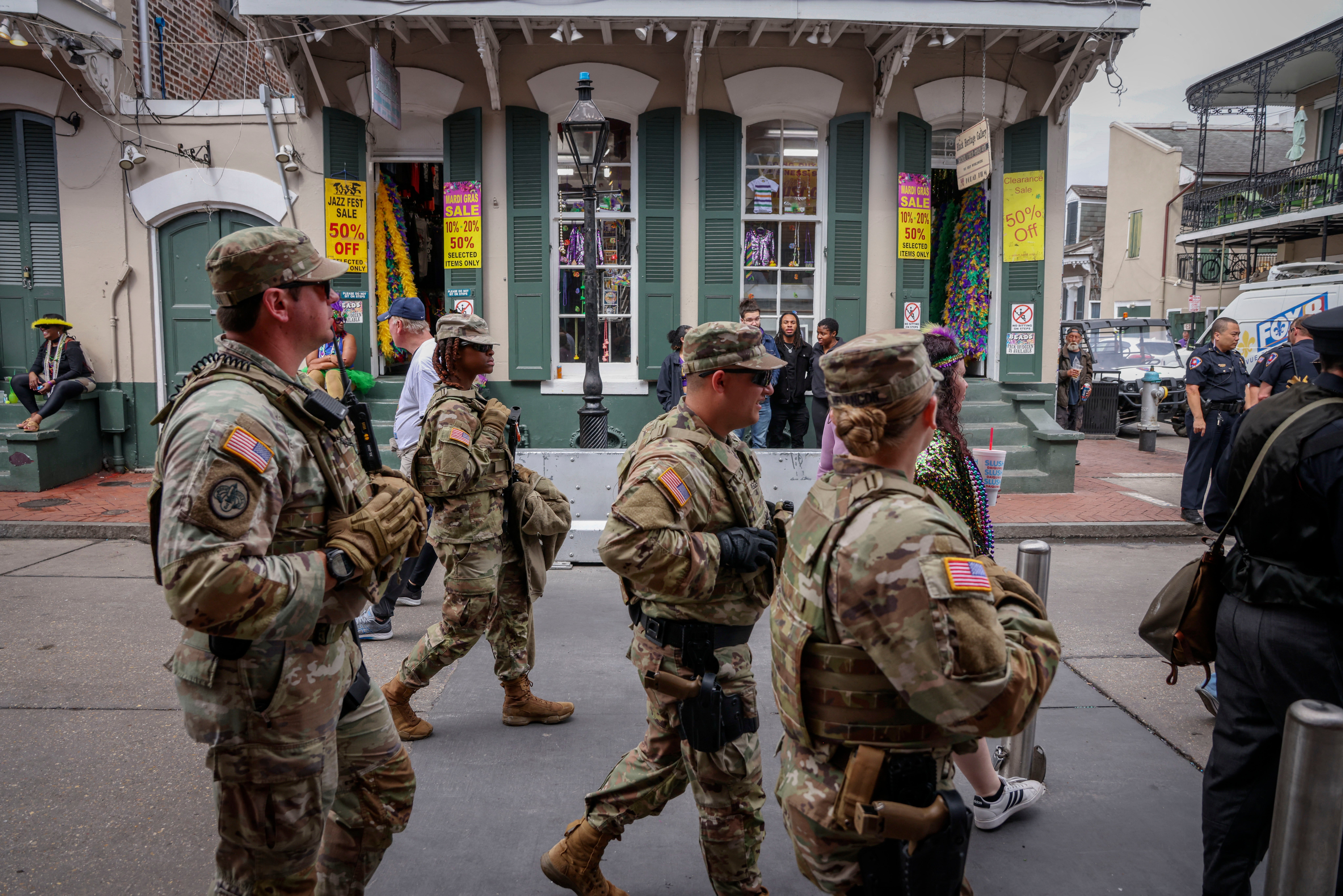 An undated Trump plan reportedly calls for 1,000 Louisiana National Guard troops to deploy across cities in operation lasting until late 2026