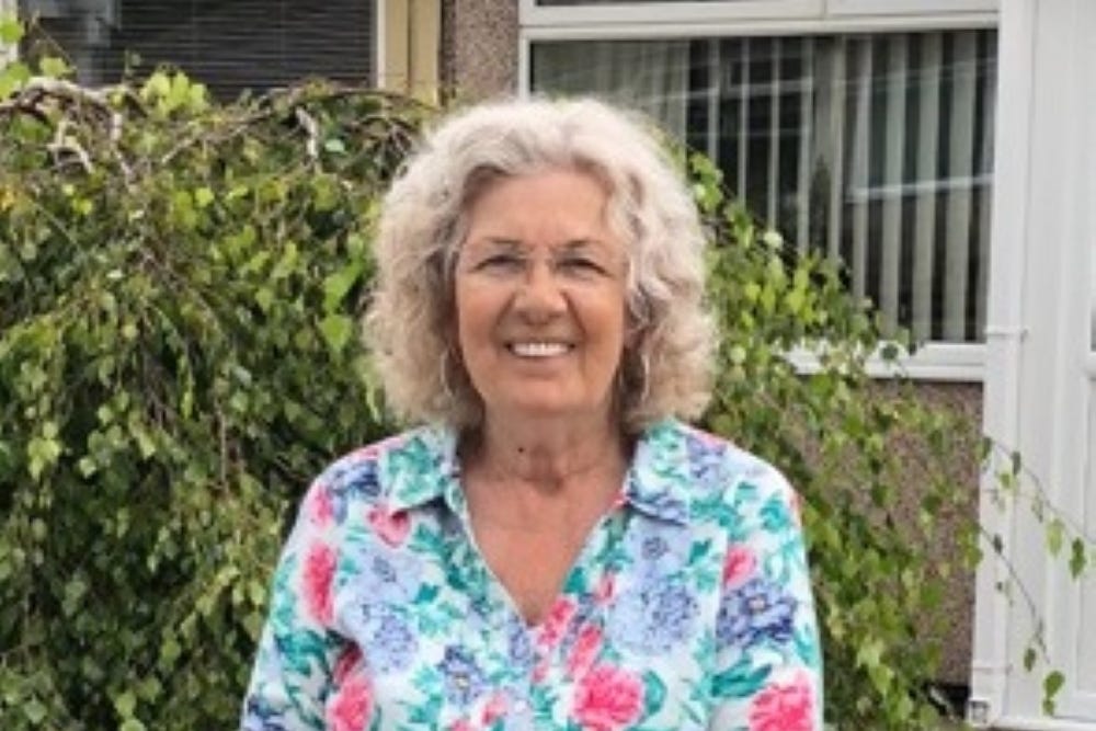 Valerie Kneale, 75, was subjected to a violent assault while she was a patient at Blackpool Victoria Hospital in November 2018 (Lancashire Constabulary)