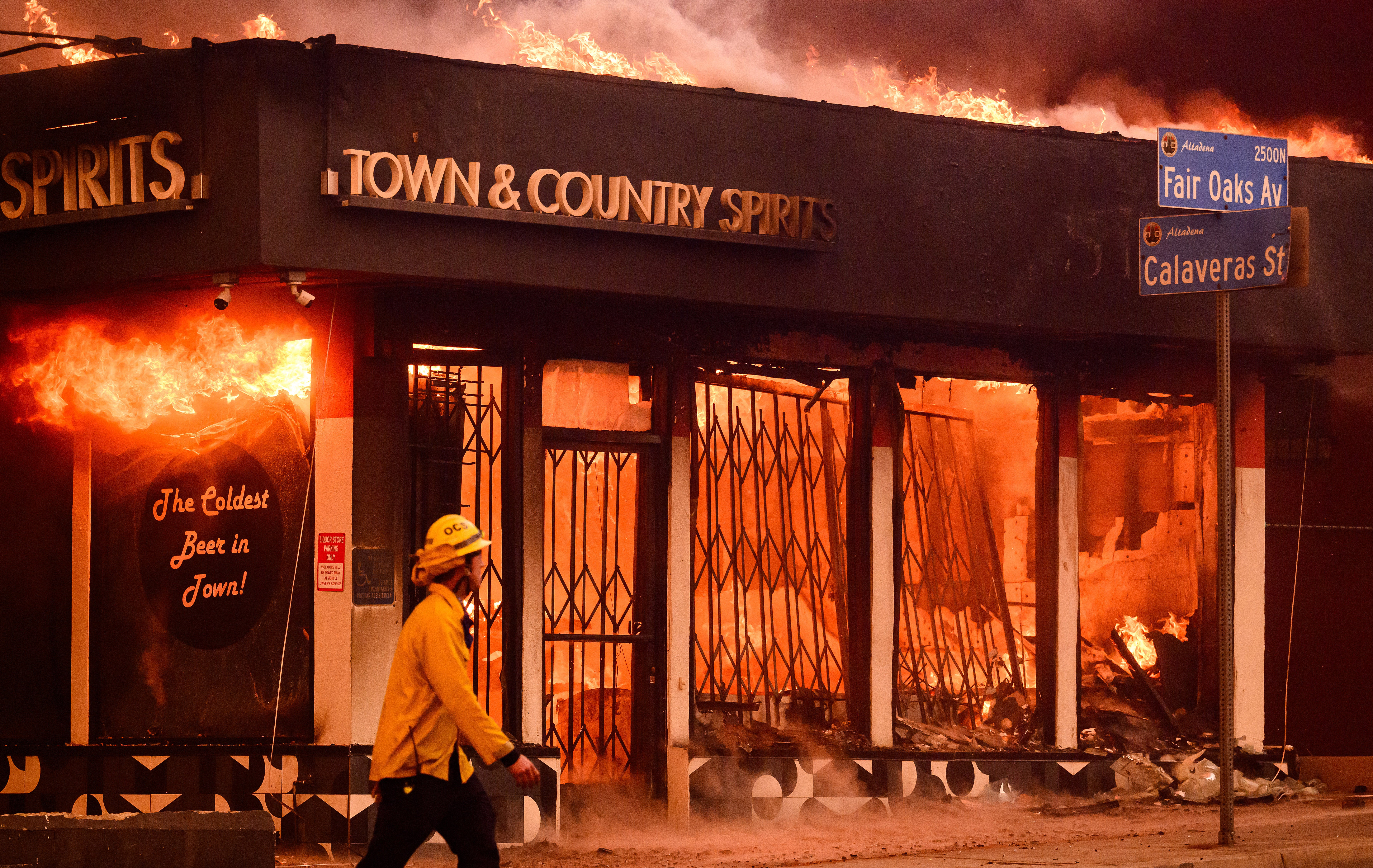 More than 10,000 structures were burned in the Eaton Fire, that emerged in Los Angeles County the same day as the nearby, deadly Palisades Fire