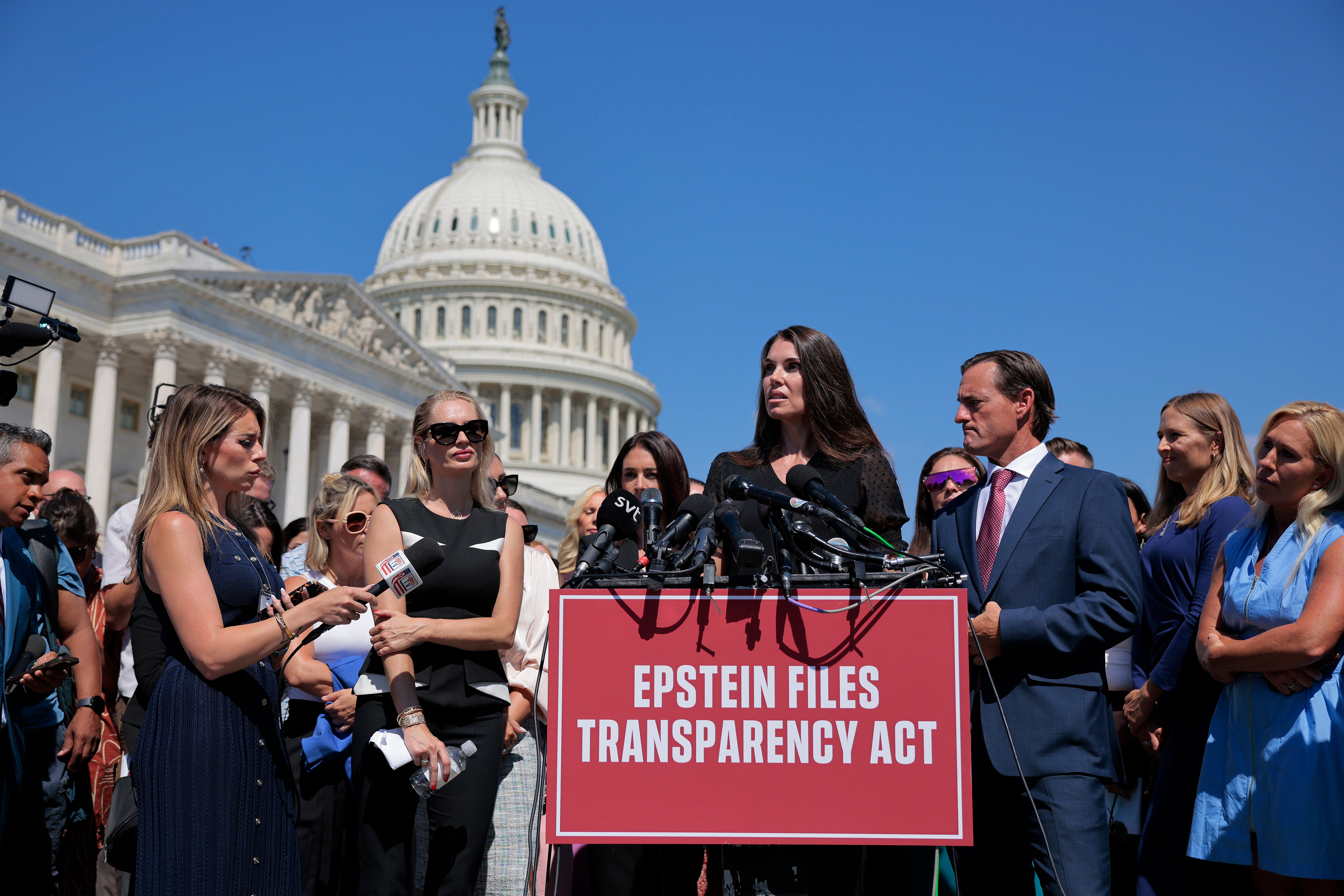 Reps. Thomas Massie (R-Ky.) and Ro Khanna (D-Calif.) are close to winning enough signatures to release files related to Jeffrey Epstein.