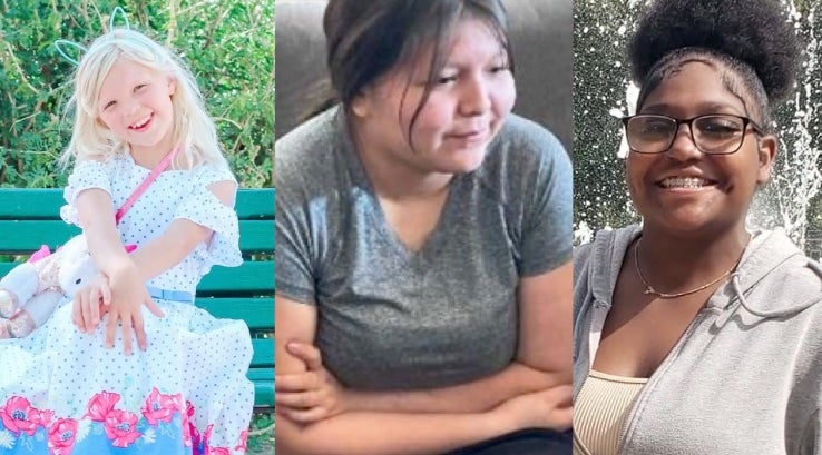 Three children, (from left) Rebekah Baptiste, 10, Emily Pike, 14, and Zariah Dodd, 16, known to Arizona’s child services, were murdered this year, and officials are now scrutinizing the agency that was meant to protect them