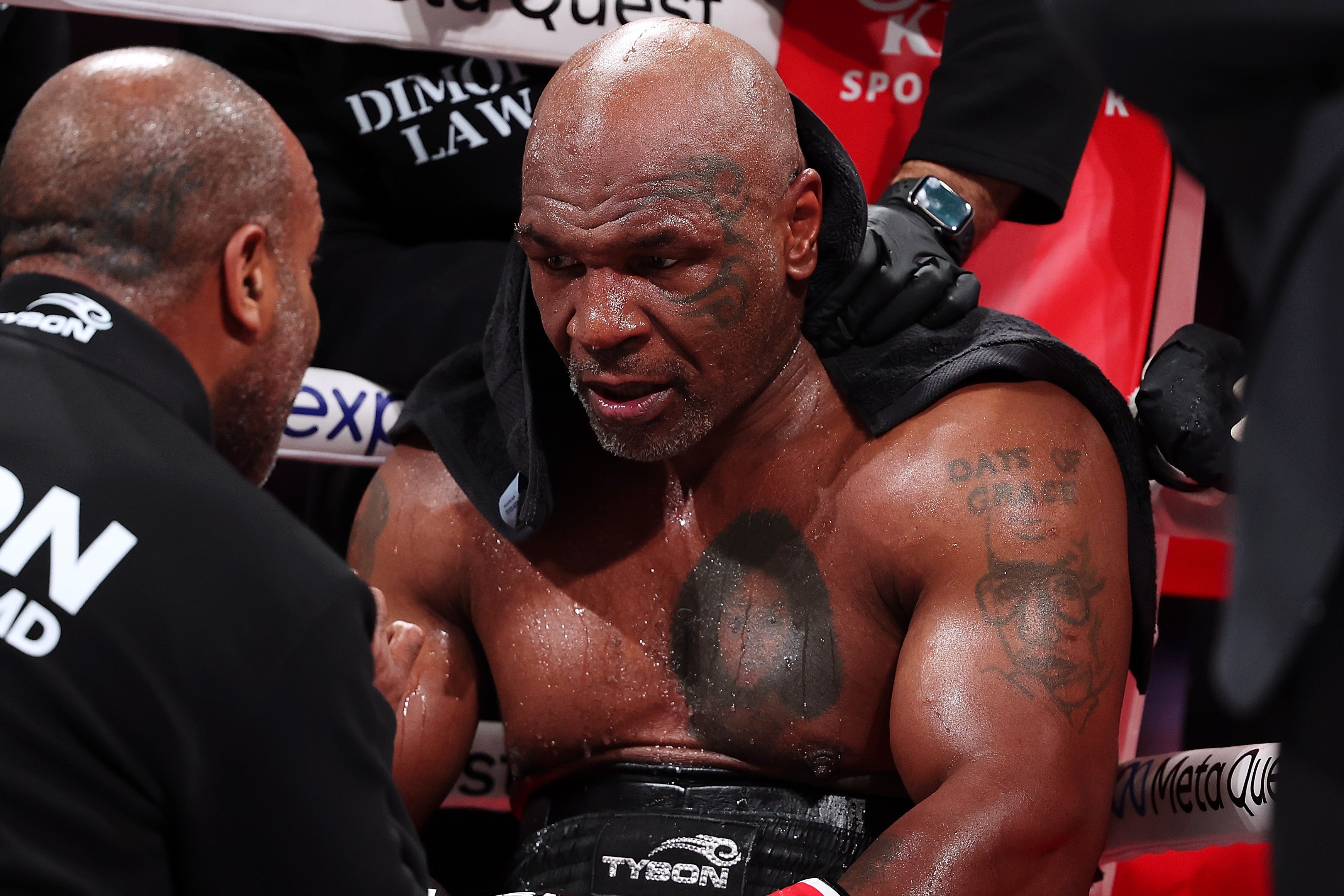 Tyson, now 59, was 58 when he boxed a 28-year-old Paul