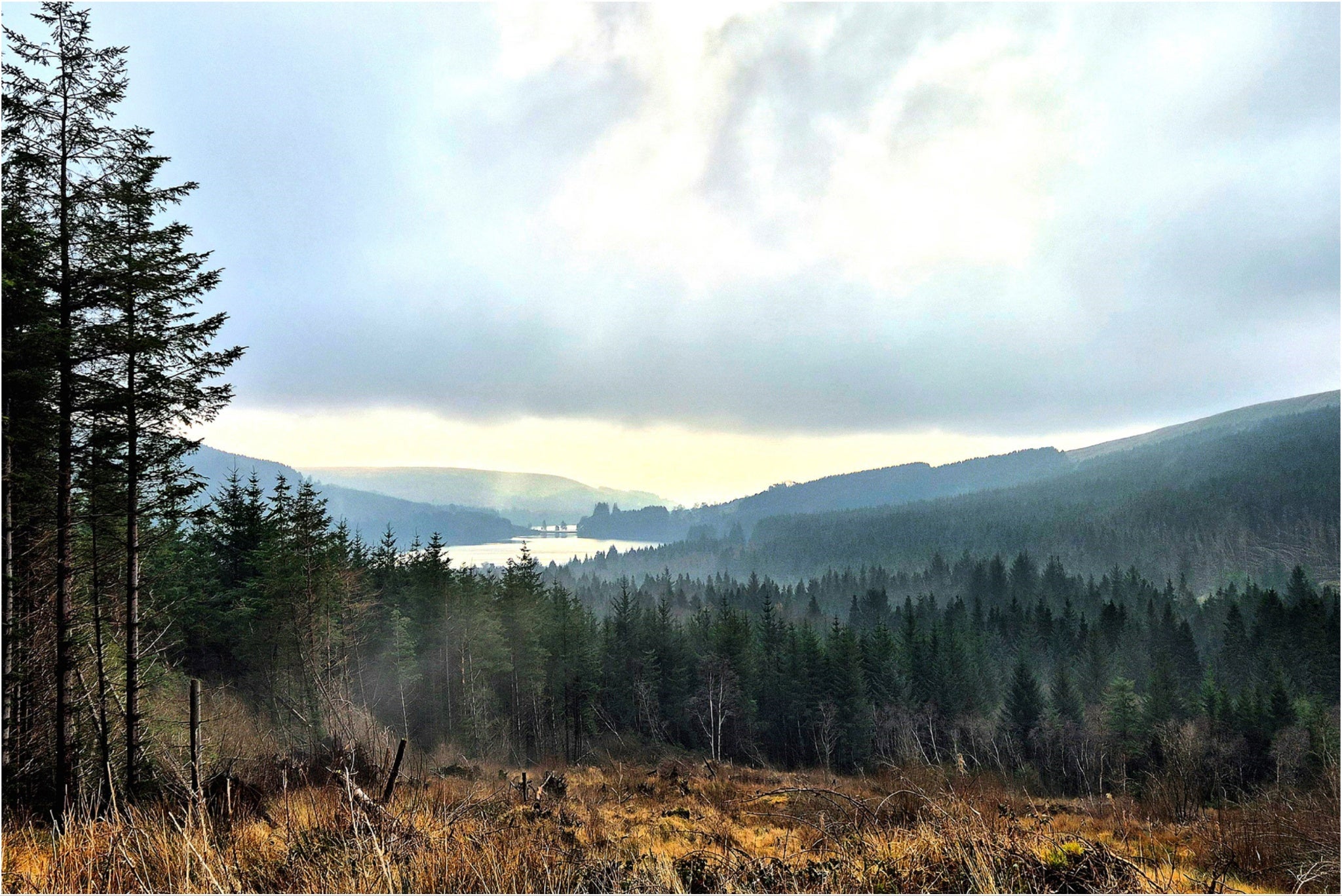 Views during the loop of the Corn Du, Pen y Fan, Cribyn and Fan y Big