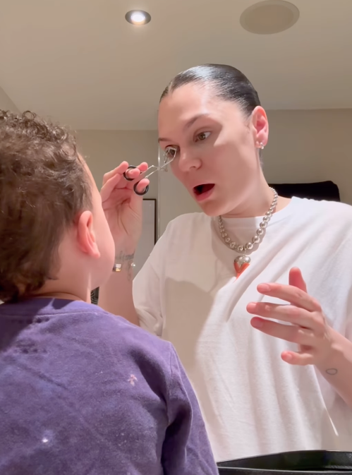 Jesse J shares bizarre parenting hack after singer says cancer ‘robbed’ her of time with young son