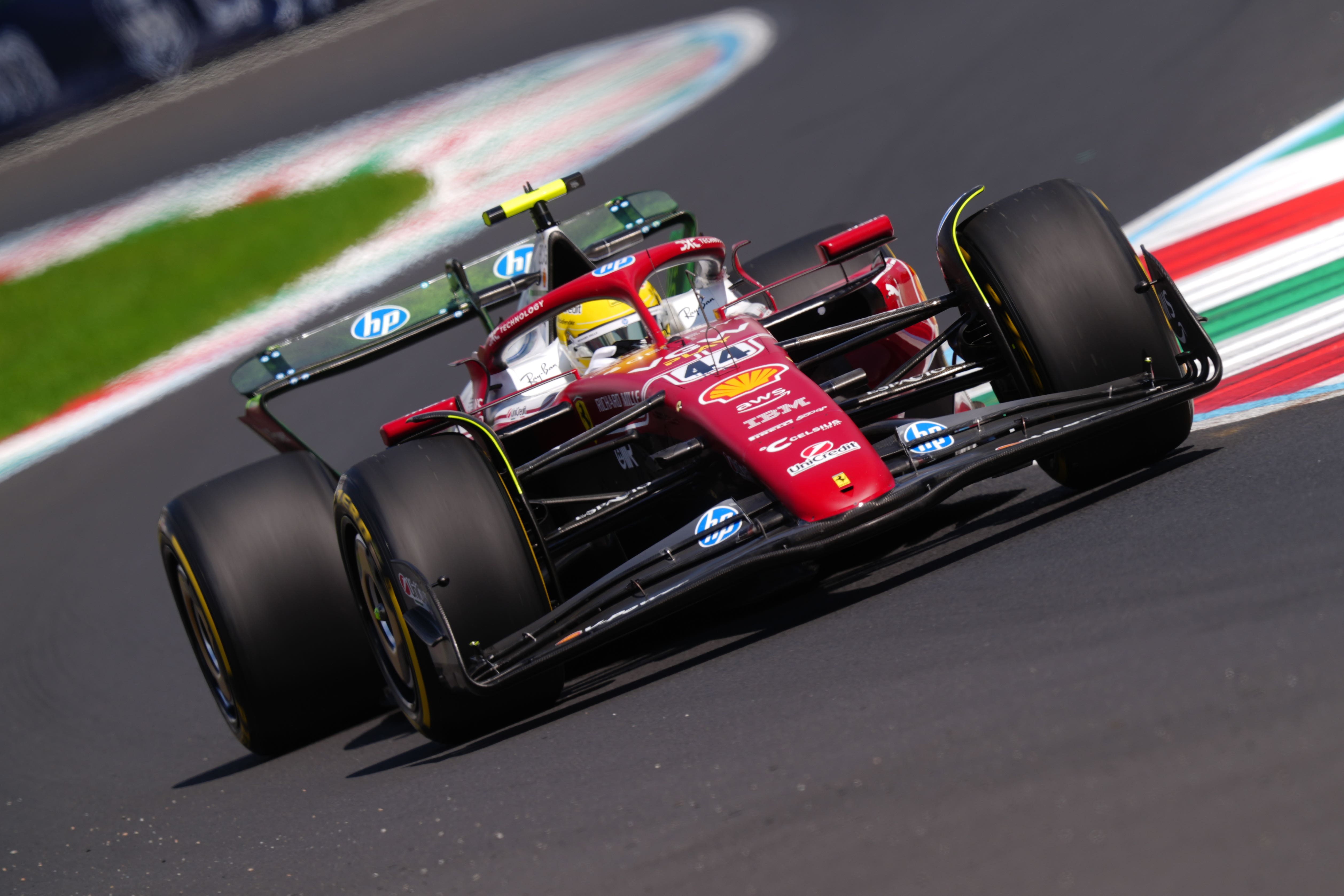 Lewis Hamilton finished fastest in first practice in Monza (David Davies/PA)