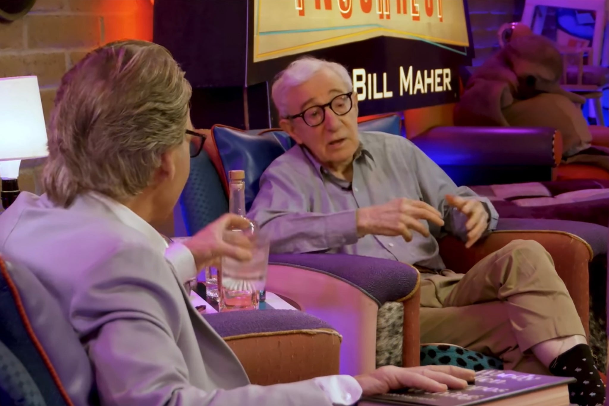 Allen during his appearance on Bill Maher’s ‘Club Random’ podcast last week