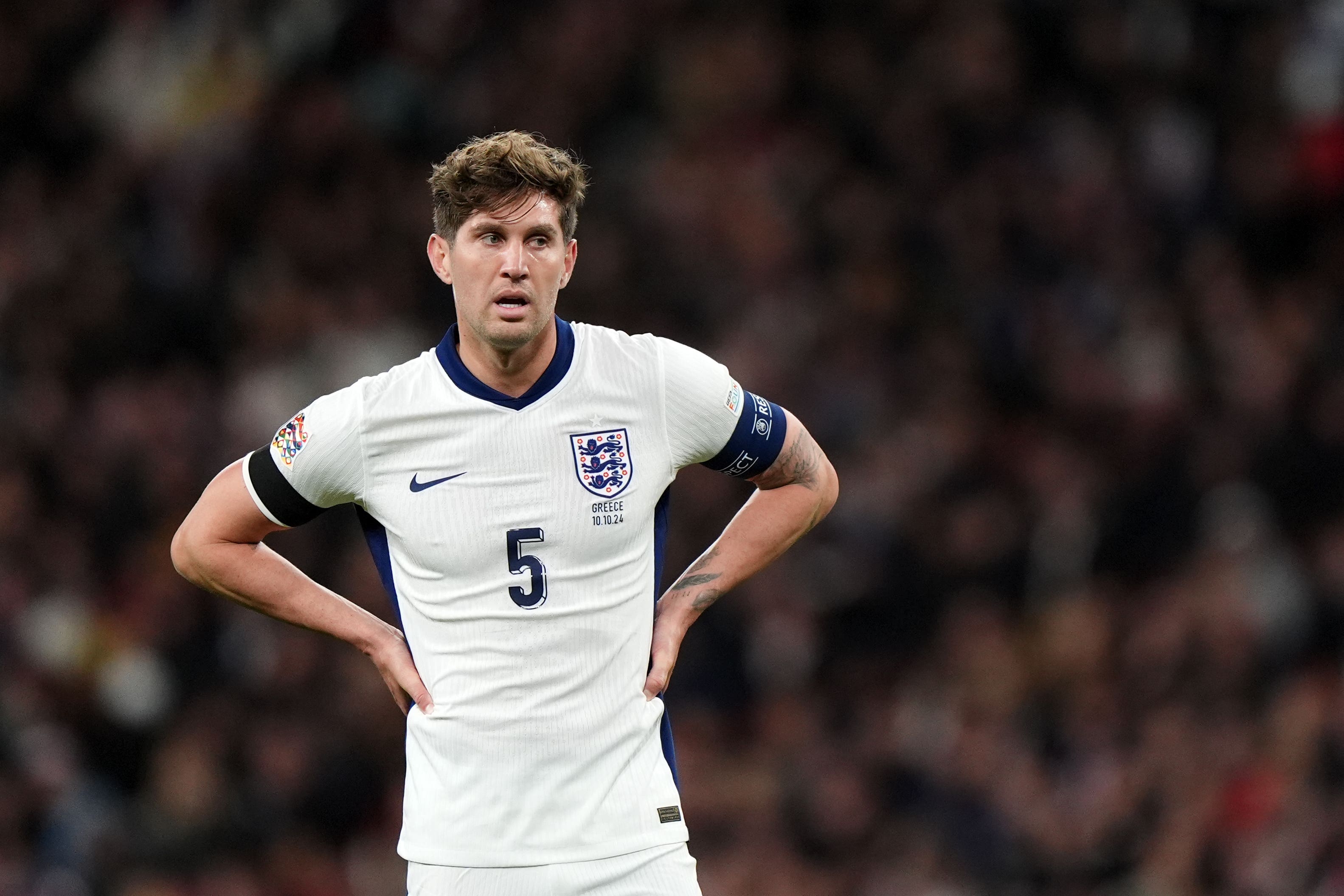 John Stones has left England’s camp through injury (Bradley Collyer/PA)
