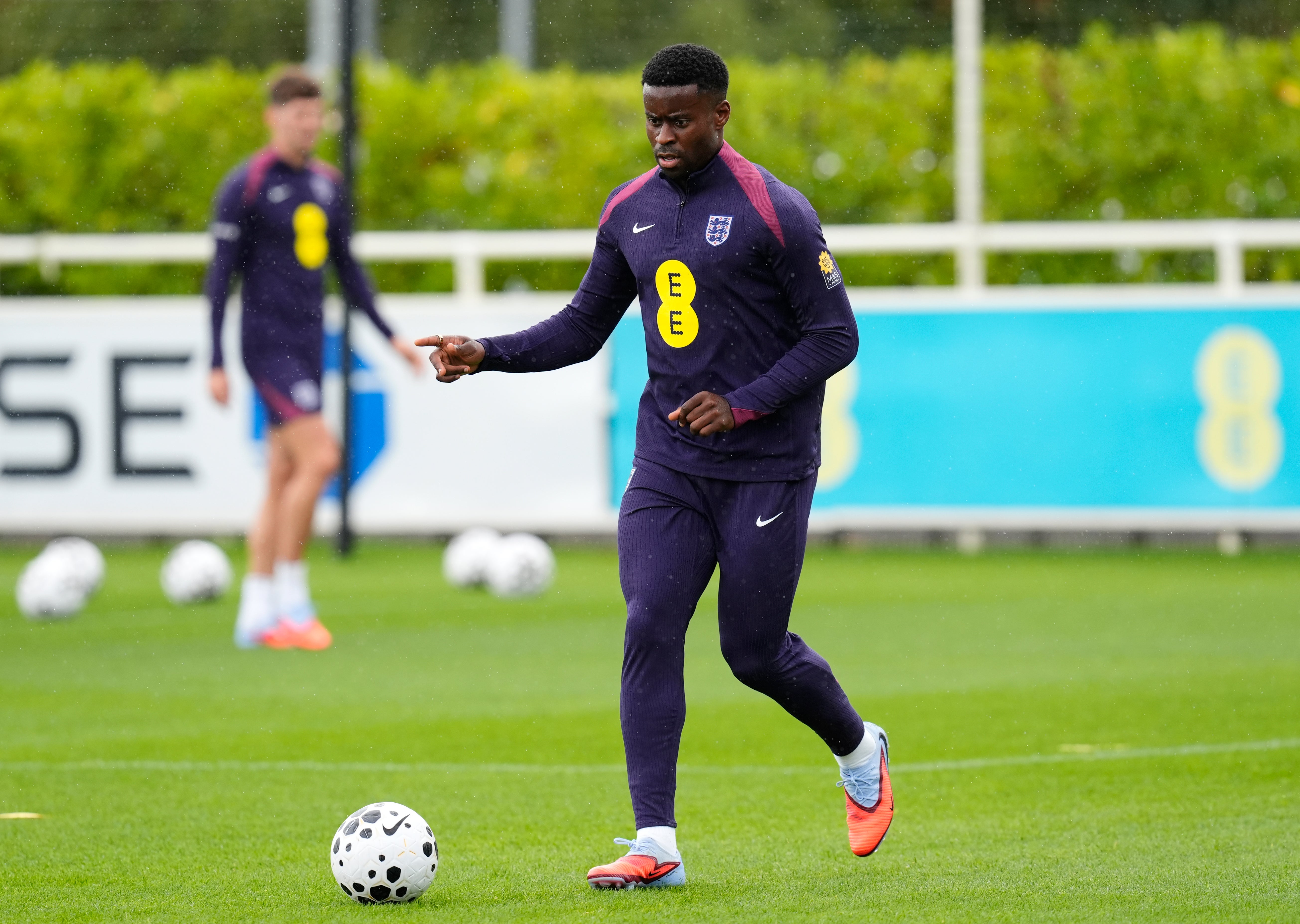 Burn says the Crystal Palace captain is a 'true professional' even though Marc Guehi's potential move to Liverpool fell through on deadline day
