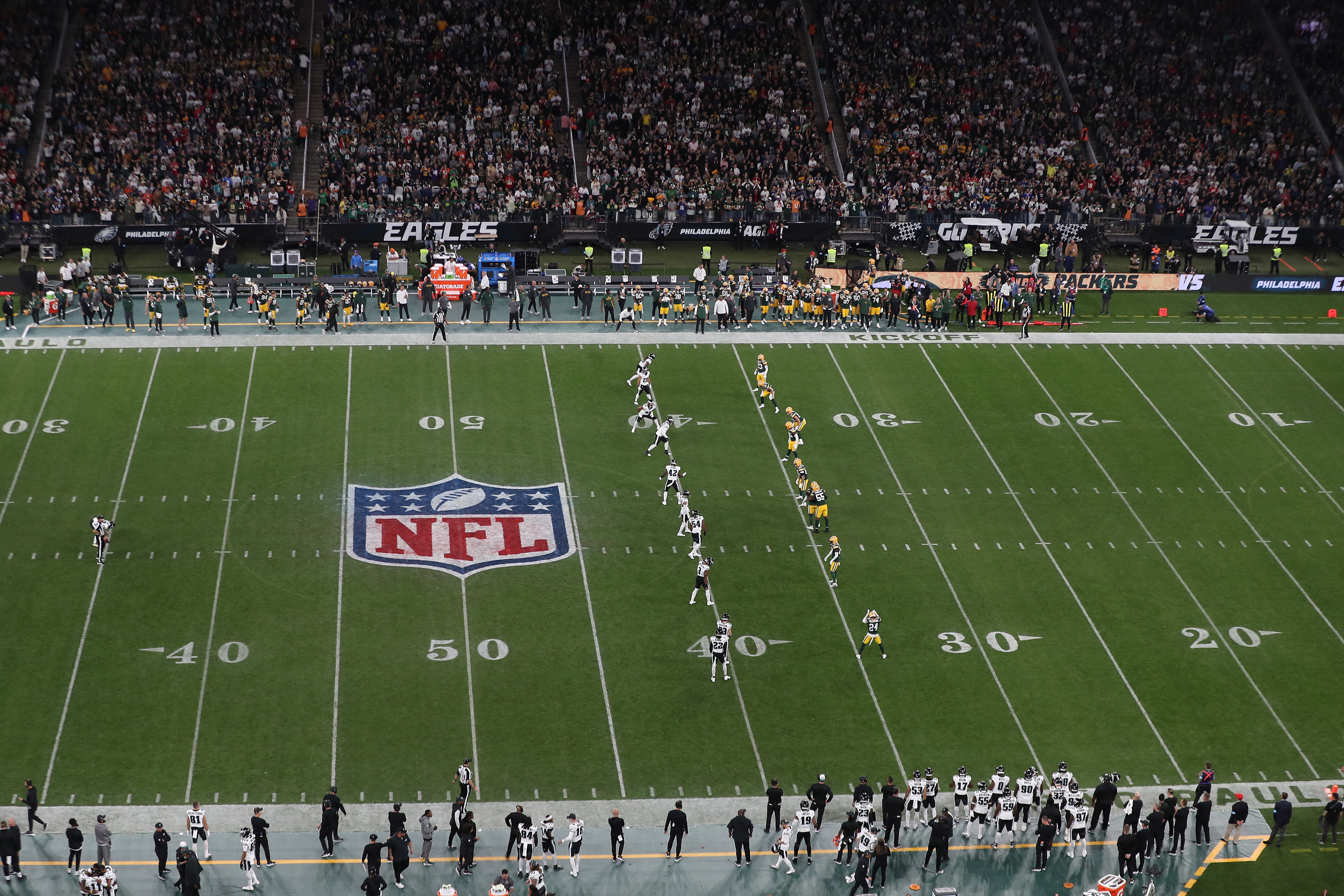 The Corinthians Arena will host another NFL game tonight