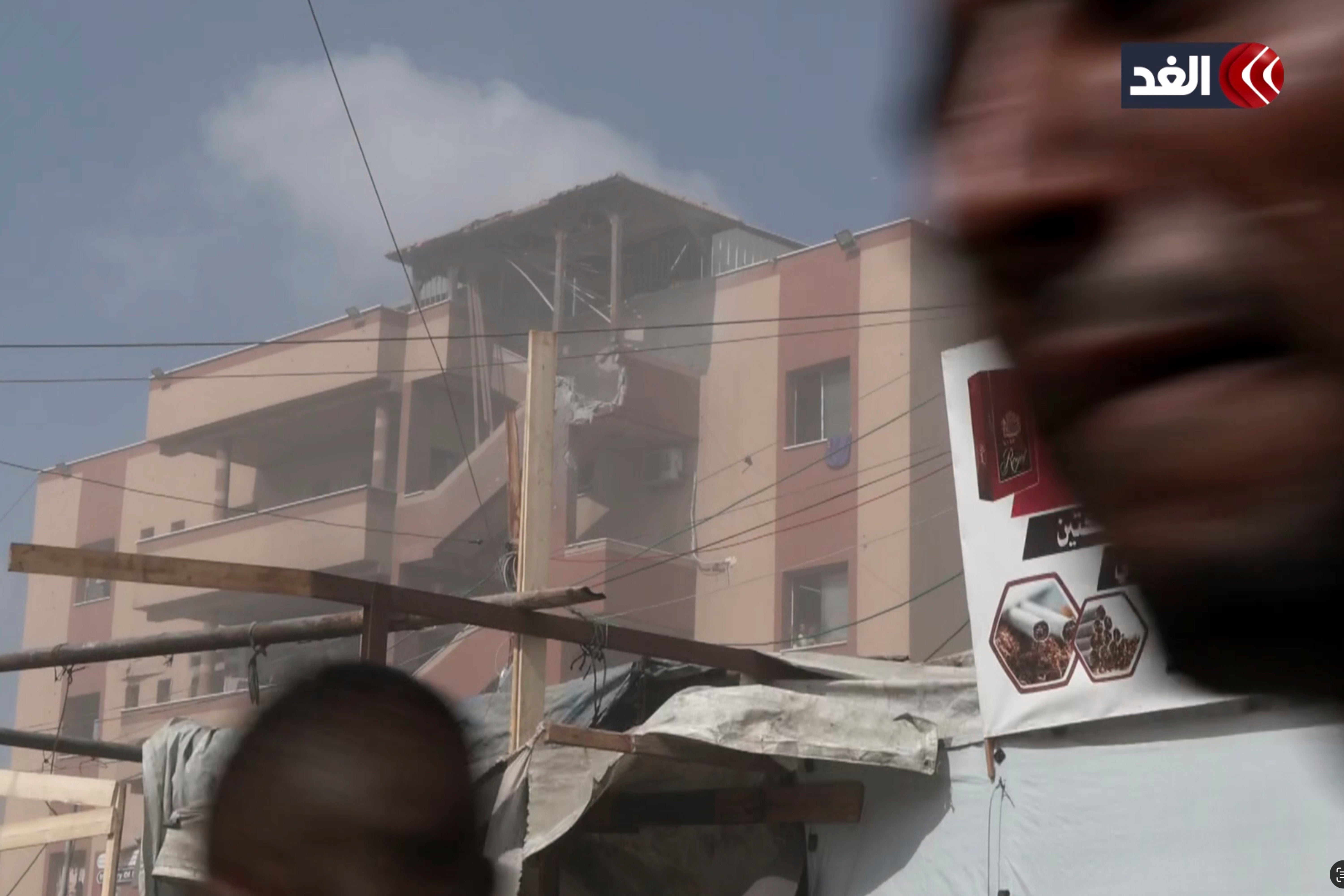 Mideast Wars Strike on Hospital