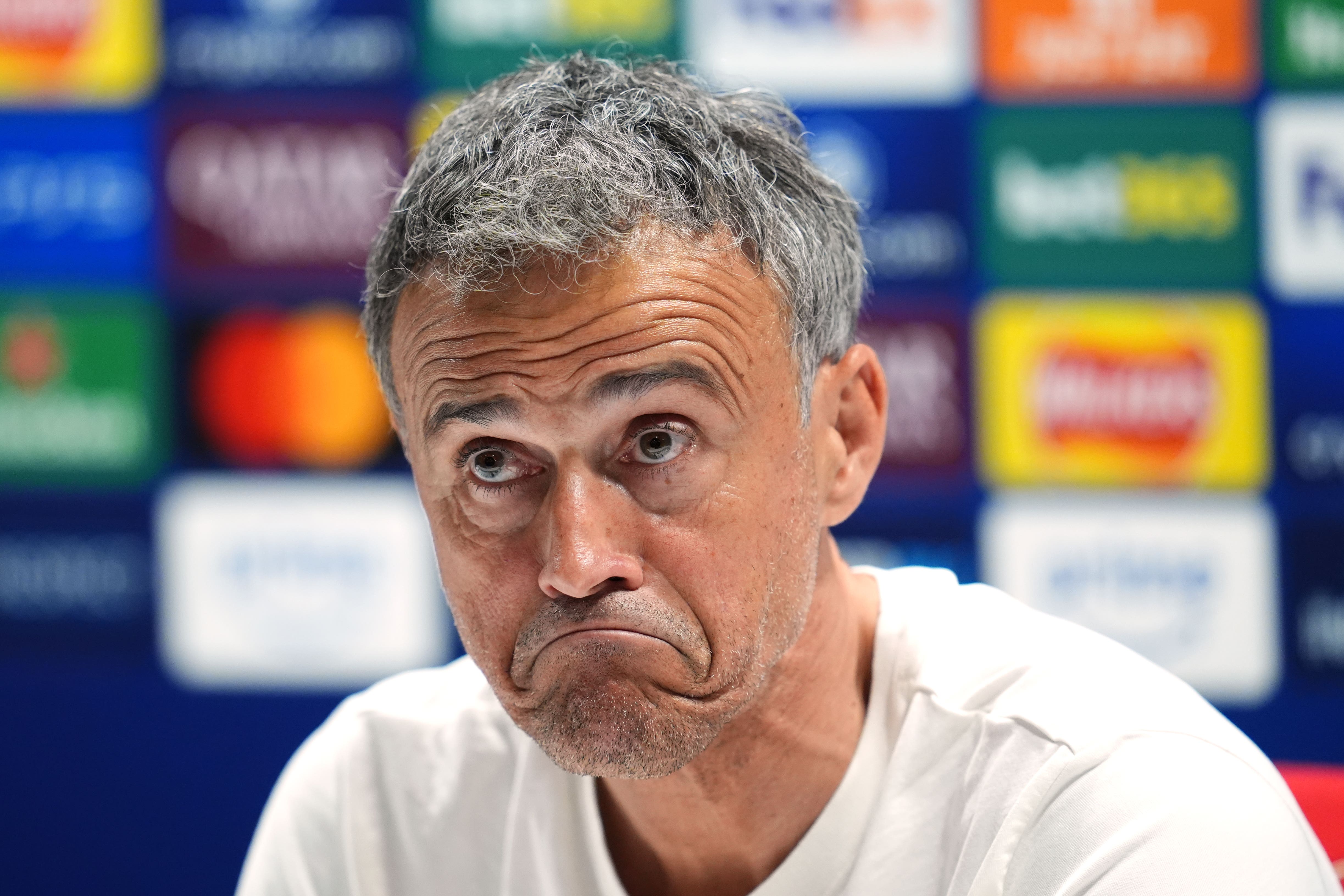 Luis Enrique has confirmed Dembele could feature against Tottenham (Adam Davy/PA)