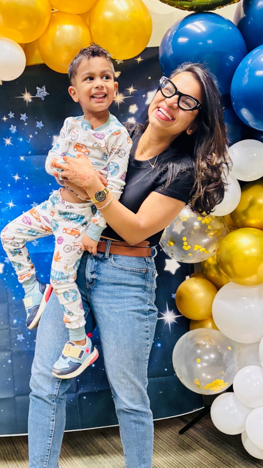 ‘We noticed very early when he had a very unusual curiosity, like he was recognizing all the letters, numbers when he was around nine months old,’ Zorien’s mother, Monirupa Ananya, said