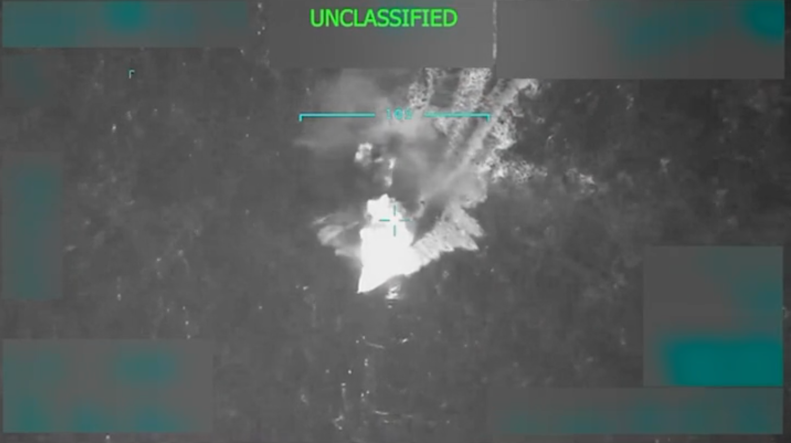 President Trump shared a video on Tuesday of the strike on the alleged Venezuelan drug boat