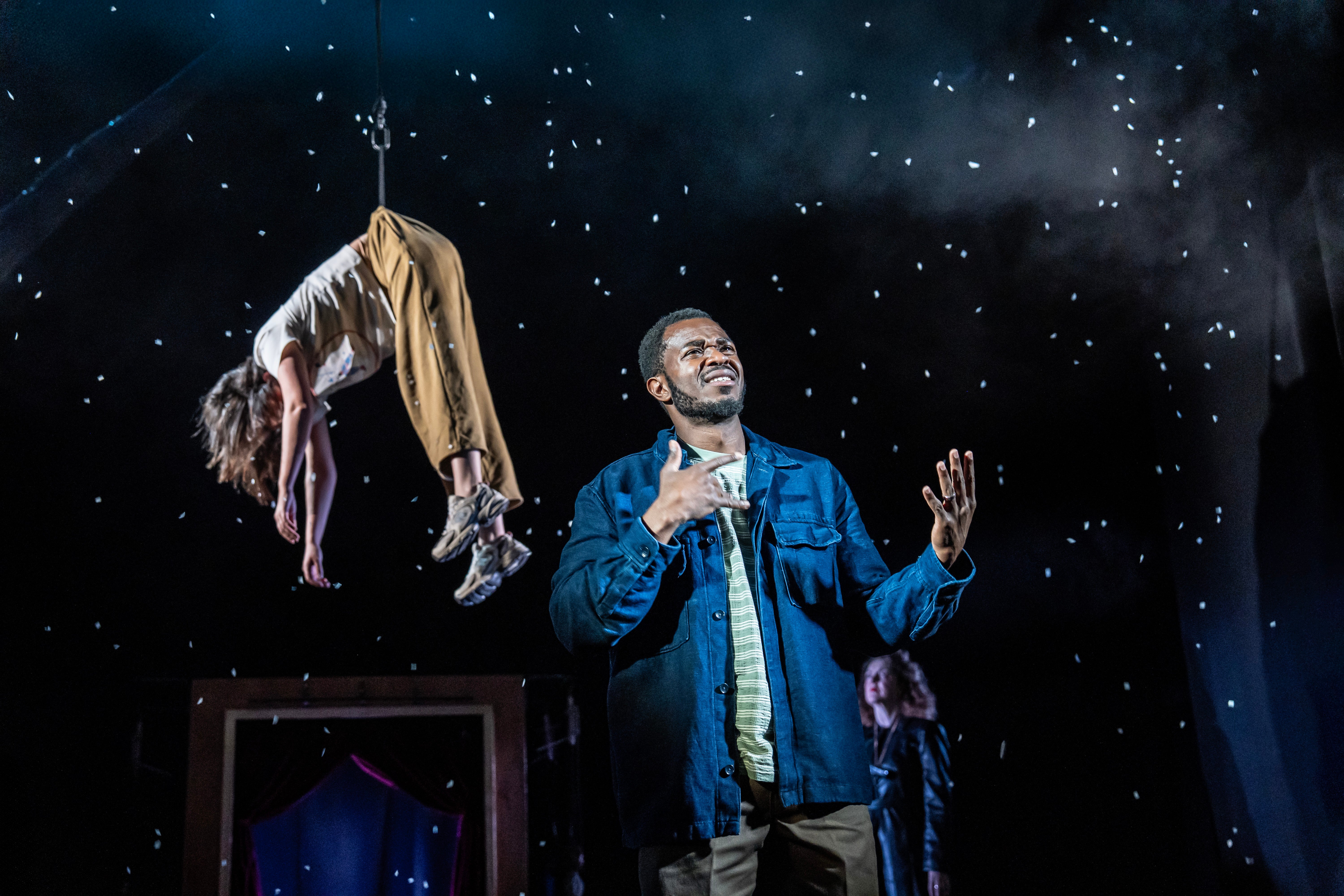 Caoimhe Coburn Gray and Romel Belcher in ‘Deaf Republic’