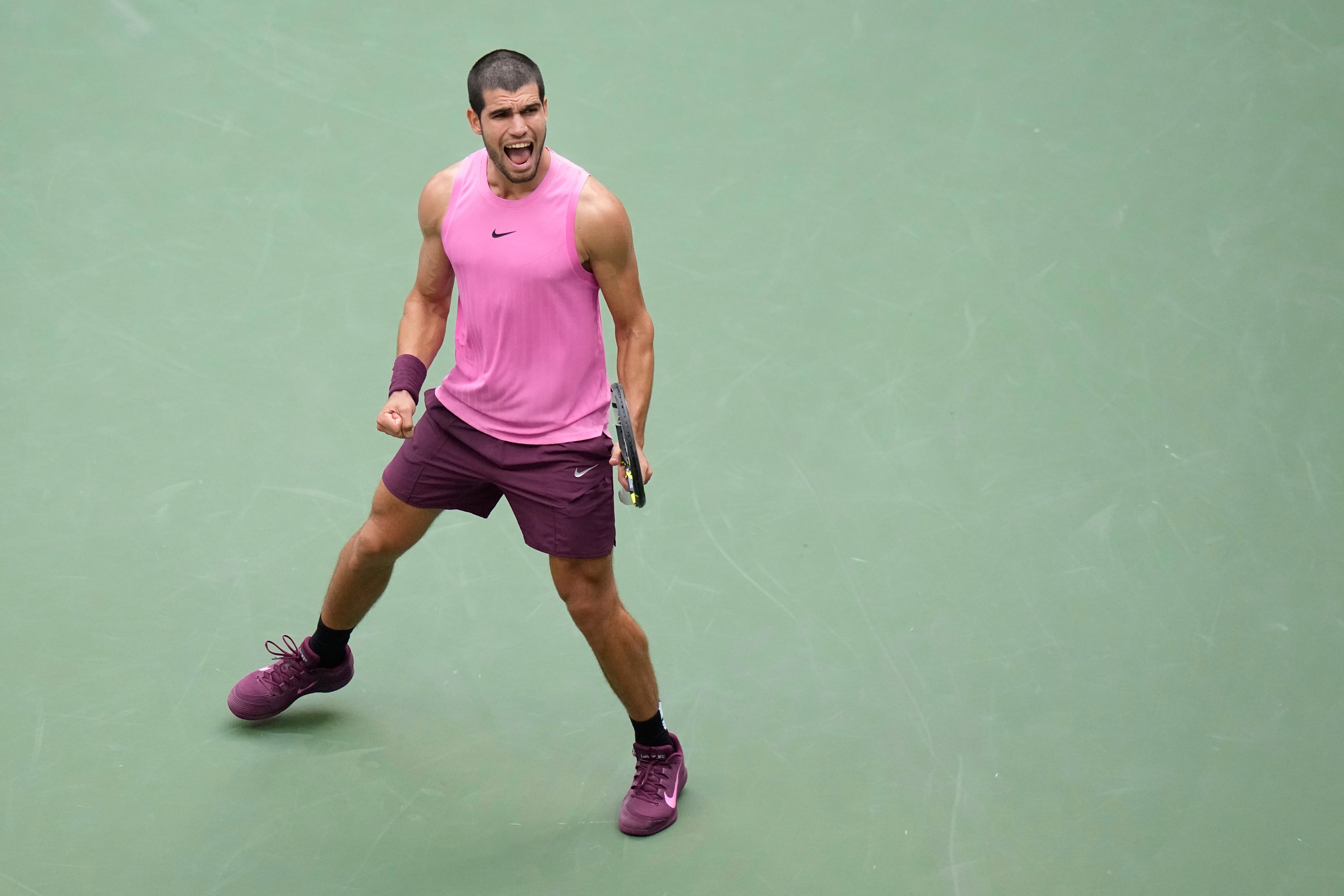 Carlos Alcaraz will face Jannik Sinner in the US Open final