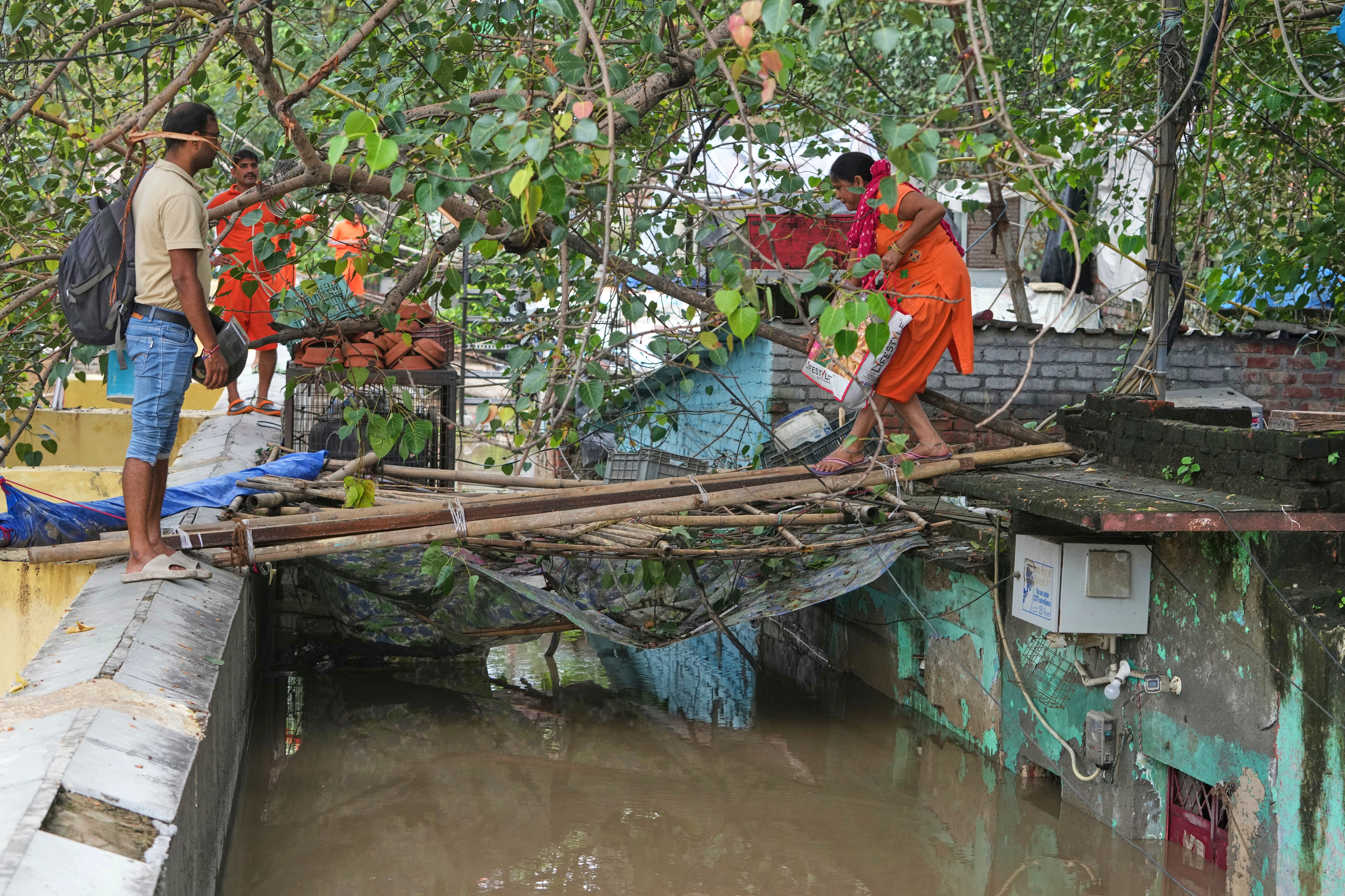 India Floods Displaced Photo Gallery