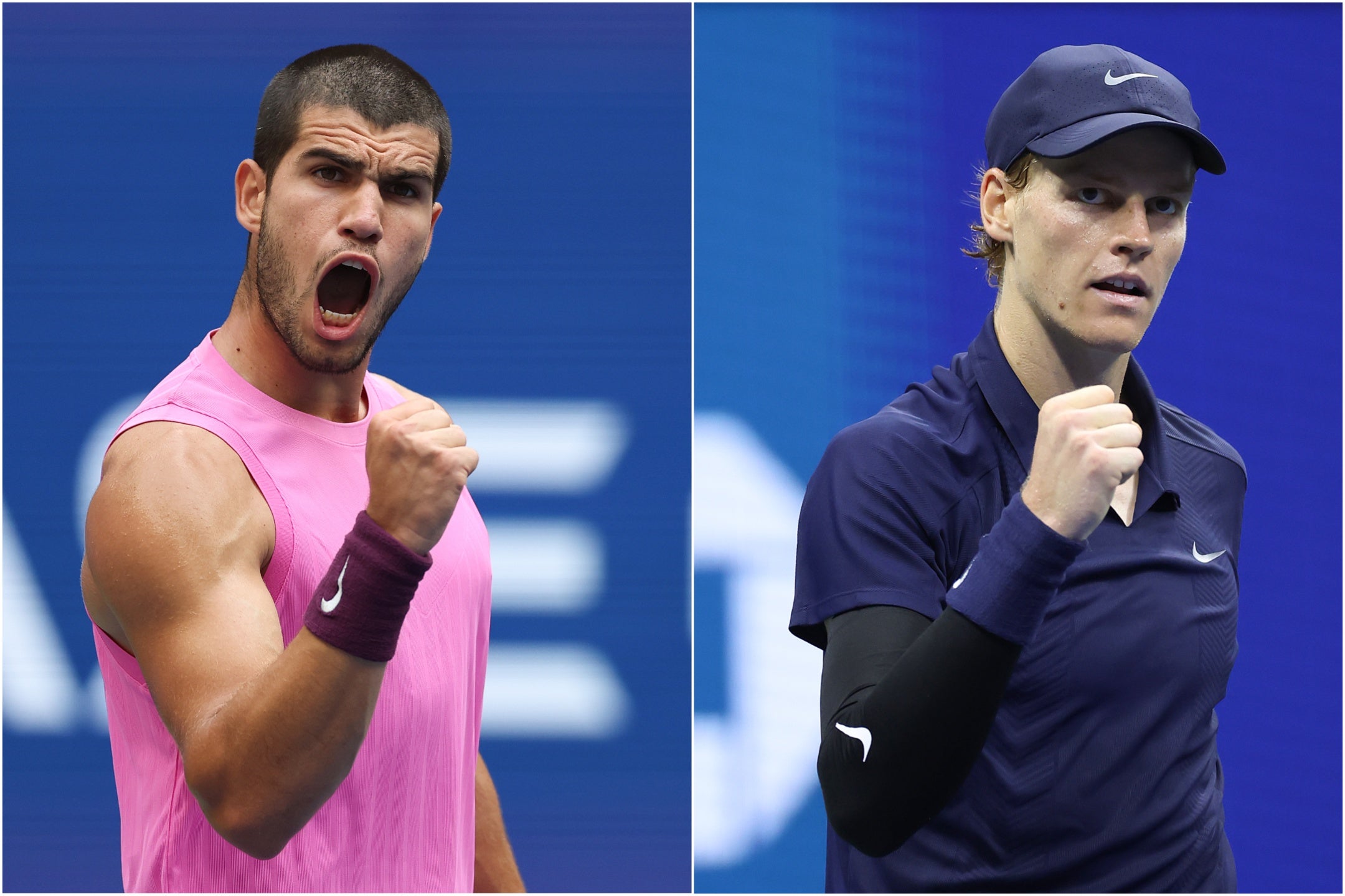 Alcaraz and Sinner have made history by setting up a third consecutive grand slam final in the same season