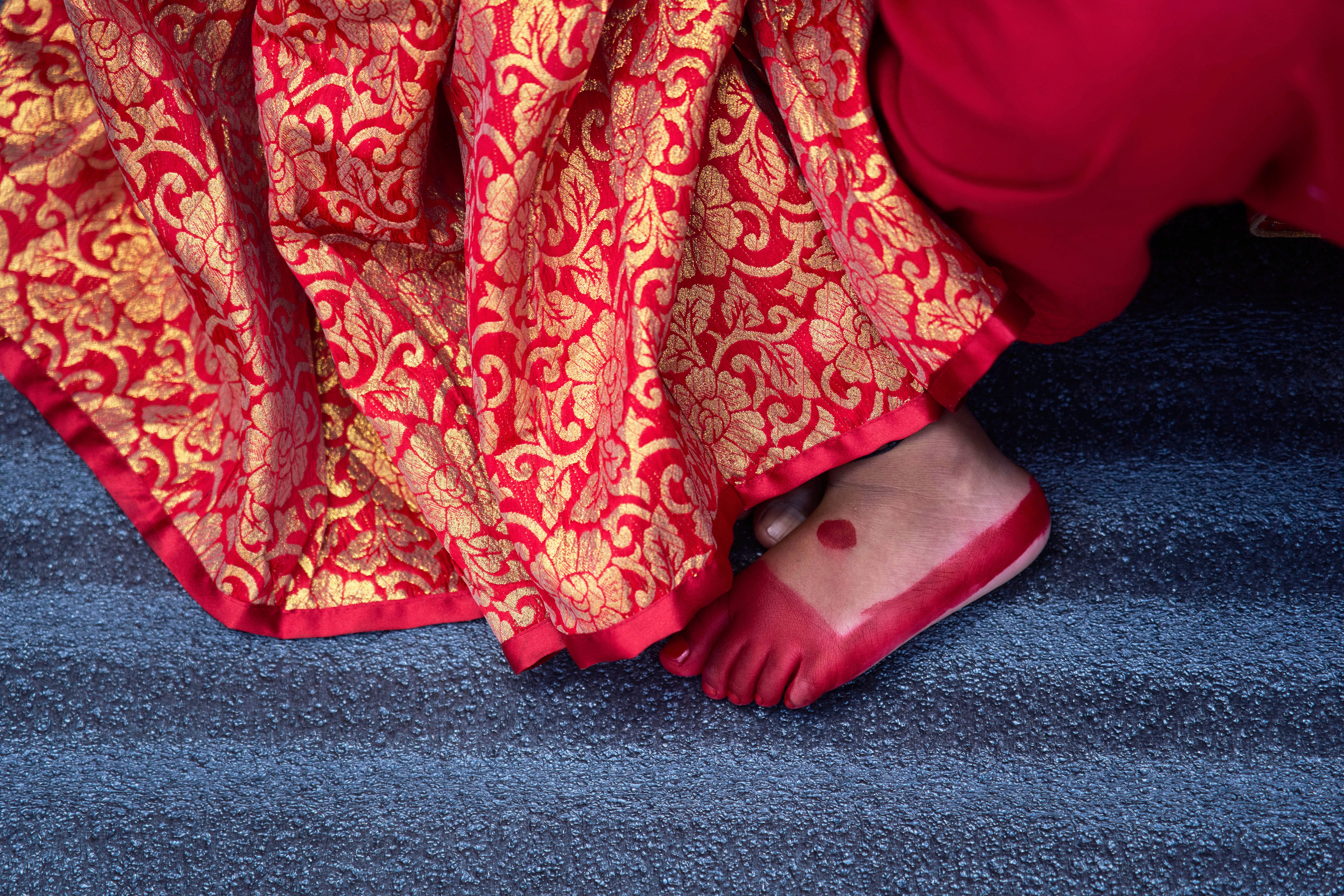 APTOPIX Nepal Hindu Festival