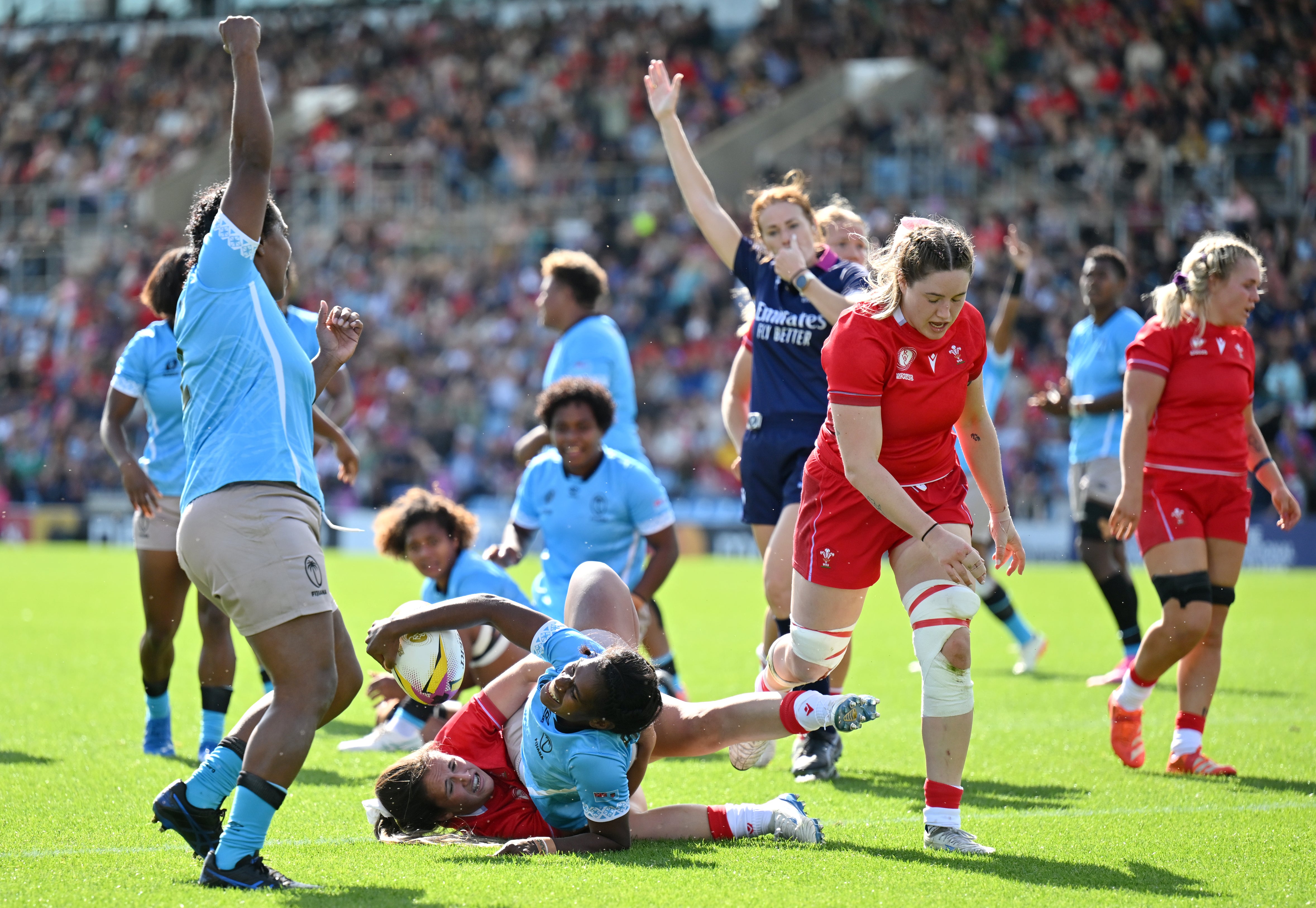 More misery for Welsh rugby was provided by Fiji