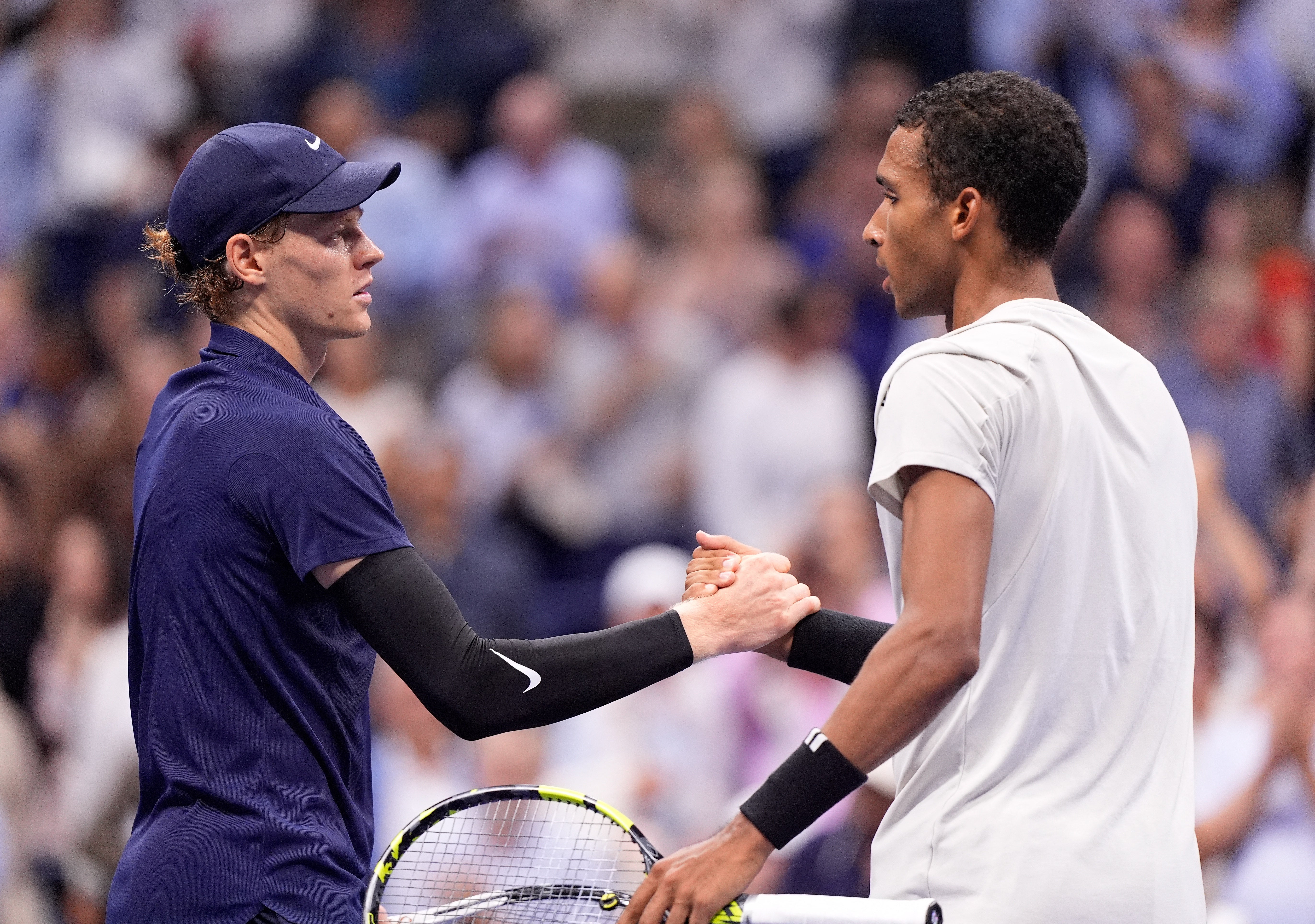 Sinner zvítězil ve čtyřech sadách, aby porazil Felixa Augera-Aliassime