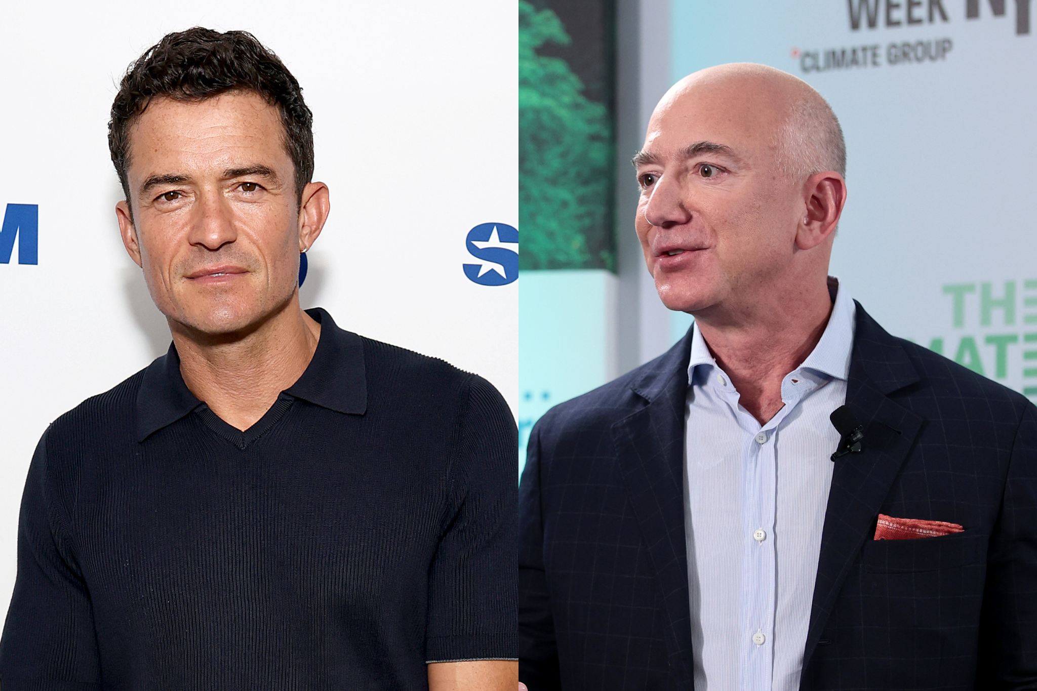 Orlando Bloom has opened up about his unlikely friendship with Jeff Bezos