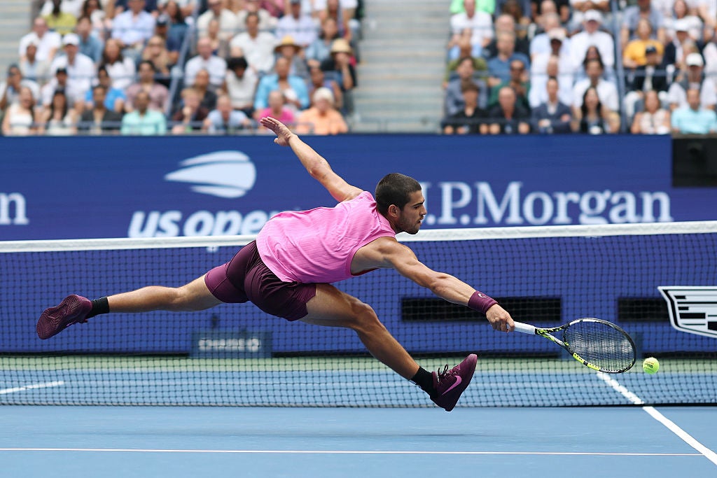 Alcaraz swept past Djokovic to progress to the final