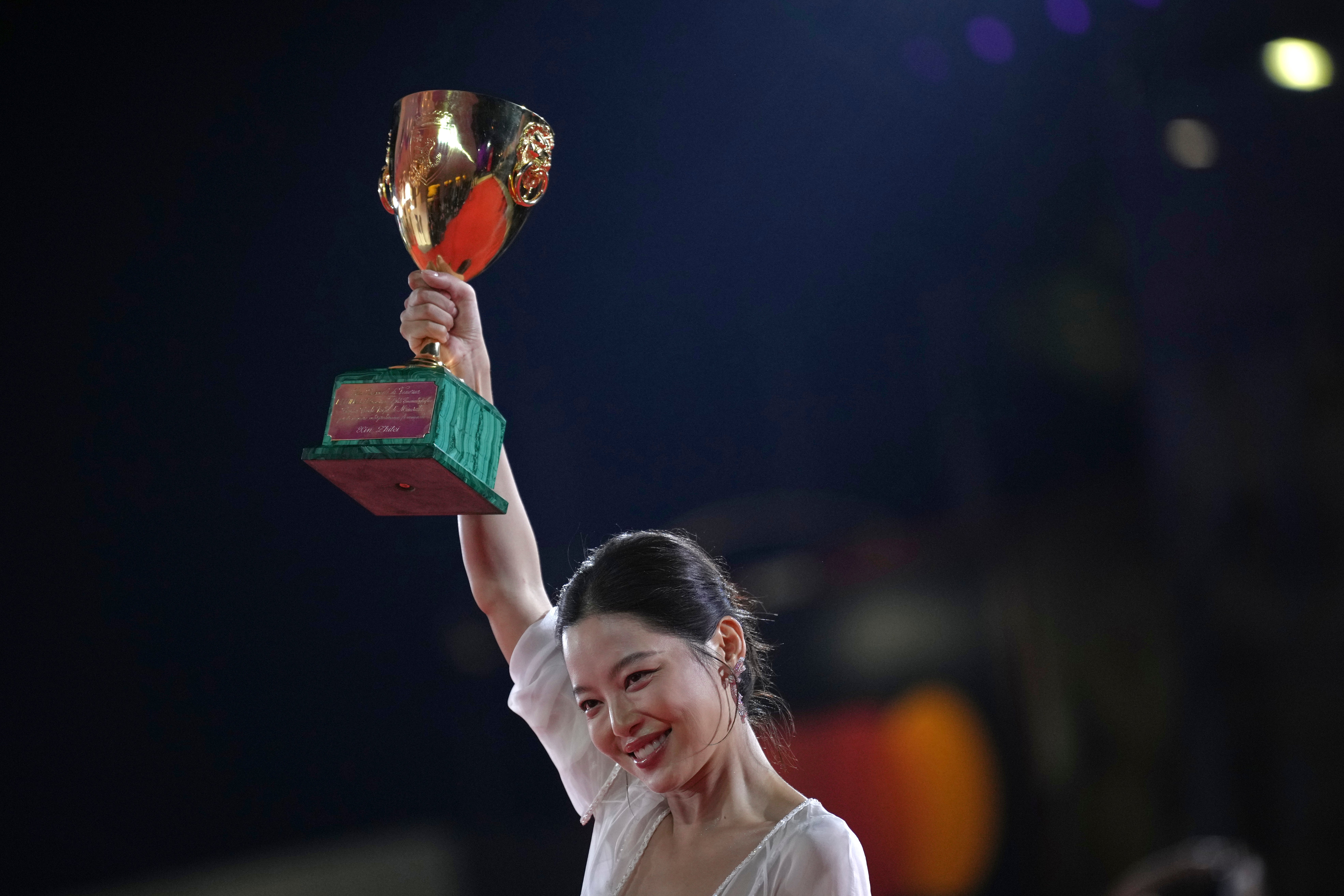 APTOPIX Italy Venice Film Festival Awards Photo Call