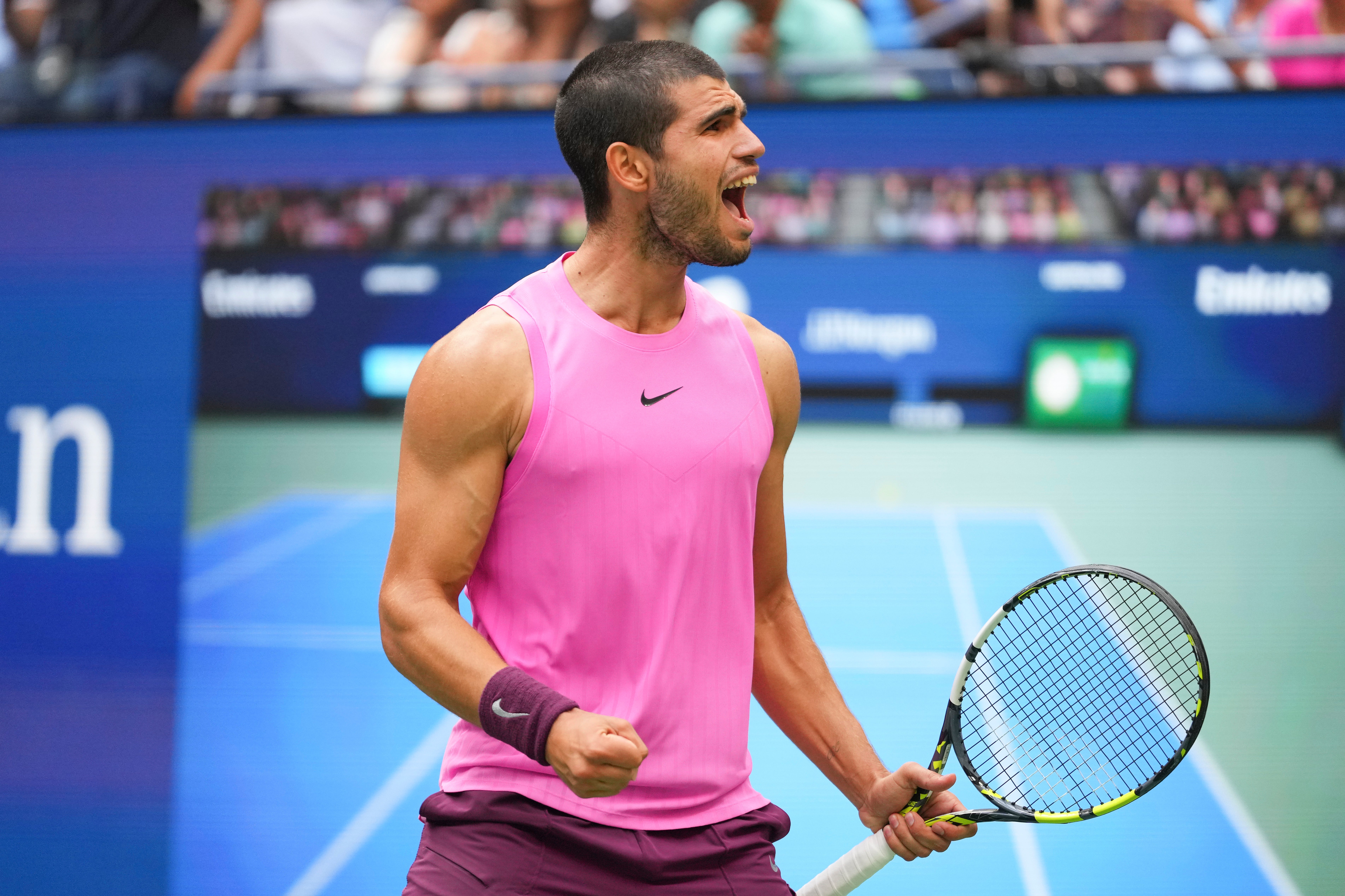 Carlos Alcaraz bids for a second US Open title against Jannik Sinner