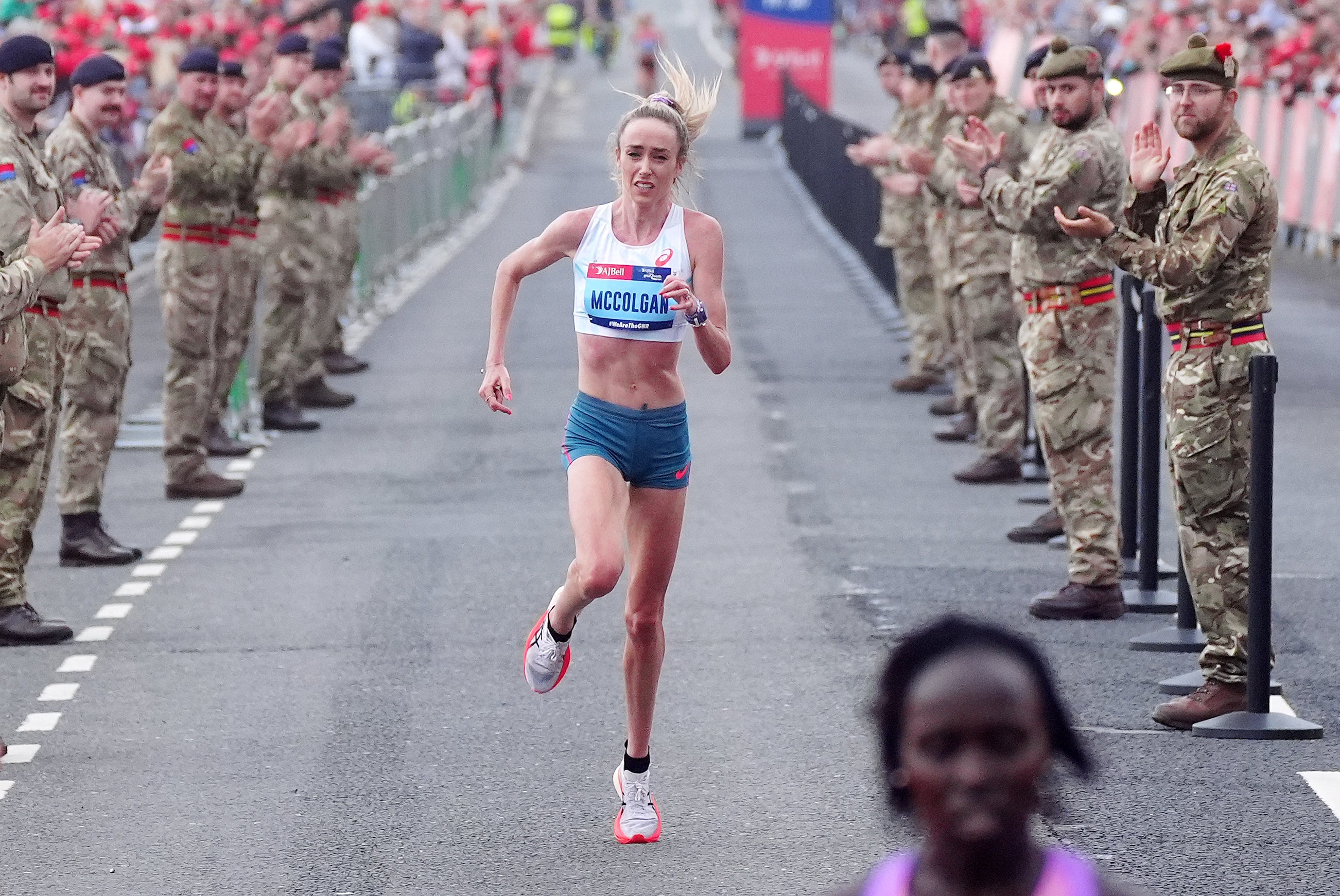 Eilish McColgan finished third (Owen Humphreys/PA)