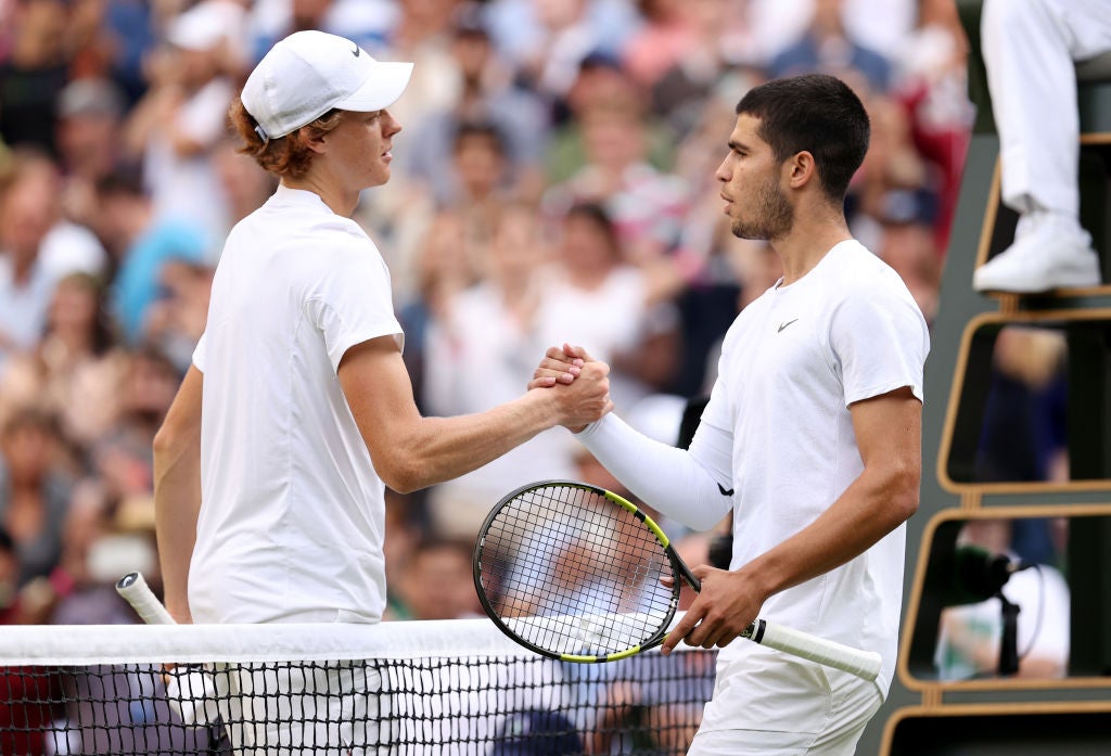 The pair first met in a major at Wimbledon in 2022