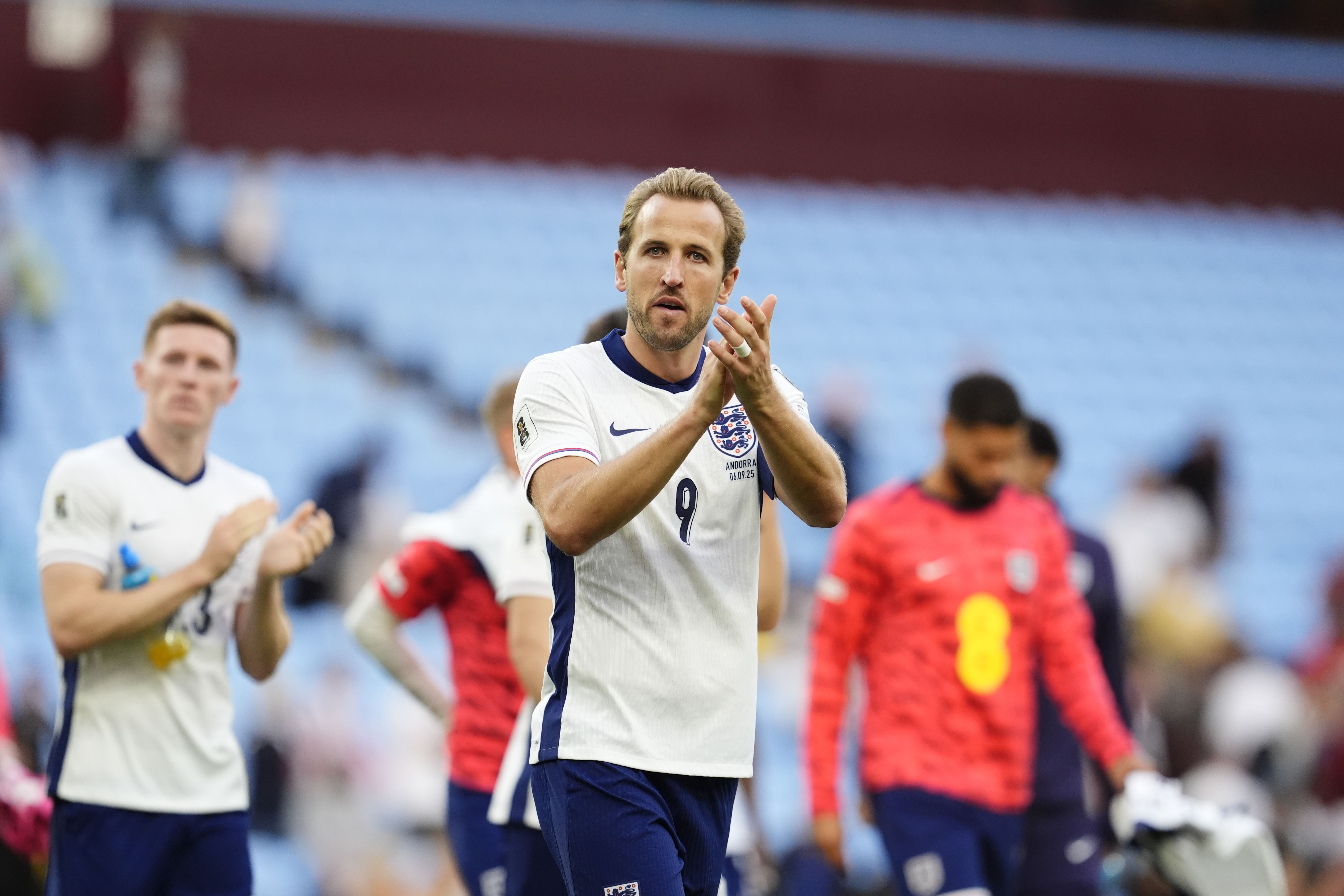Harry Kane is set to captain England again in Tuesday’s clash against Serbia (Nick Potts/PA)