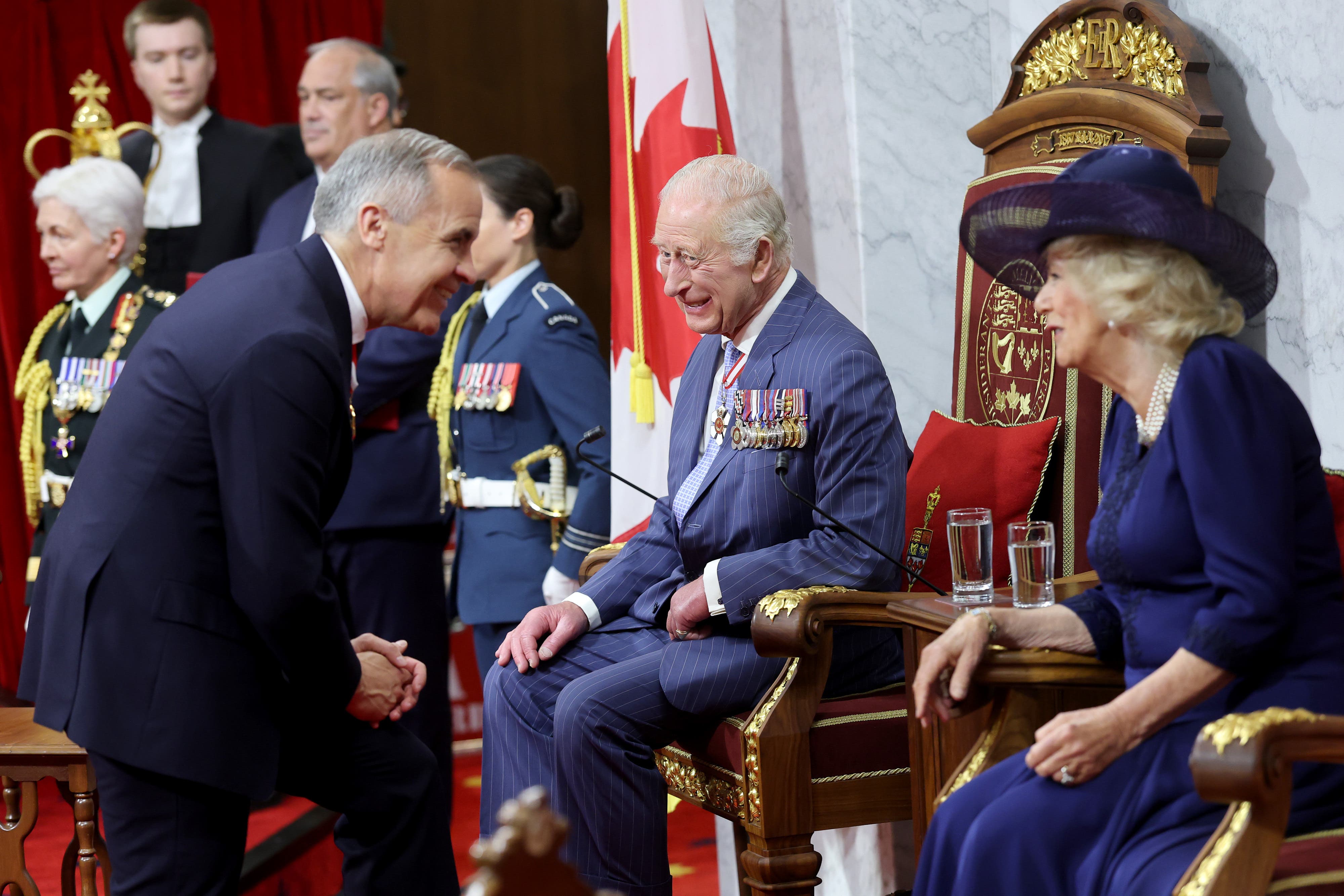 The King travelled with the Queen to Canada in May to attend the opening of the country’s parliament (Chris Jackson/PA)