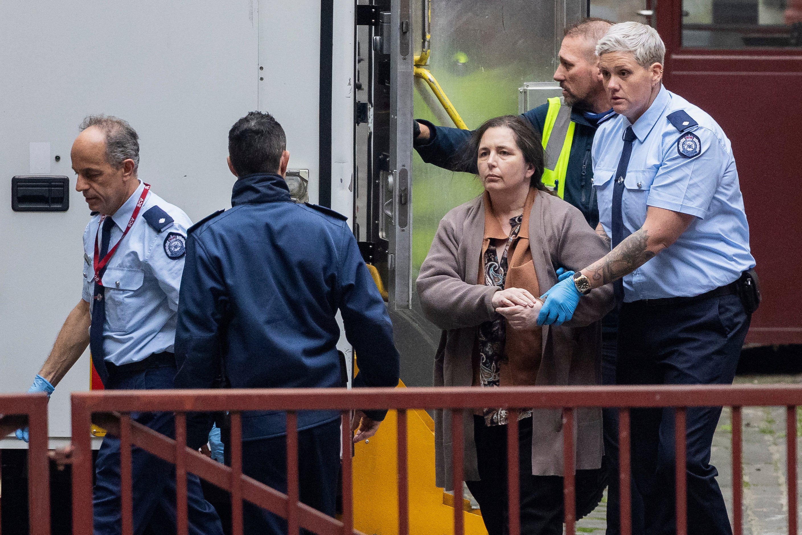 Erin Patterson arrives at Supreme Court of Victoria in Melbourne, Australia, Monday, Aug. 25, 2025
