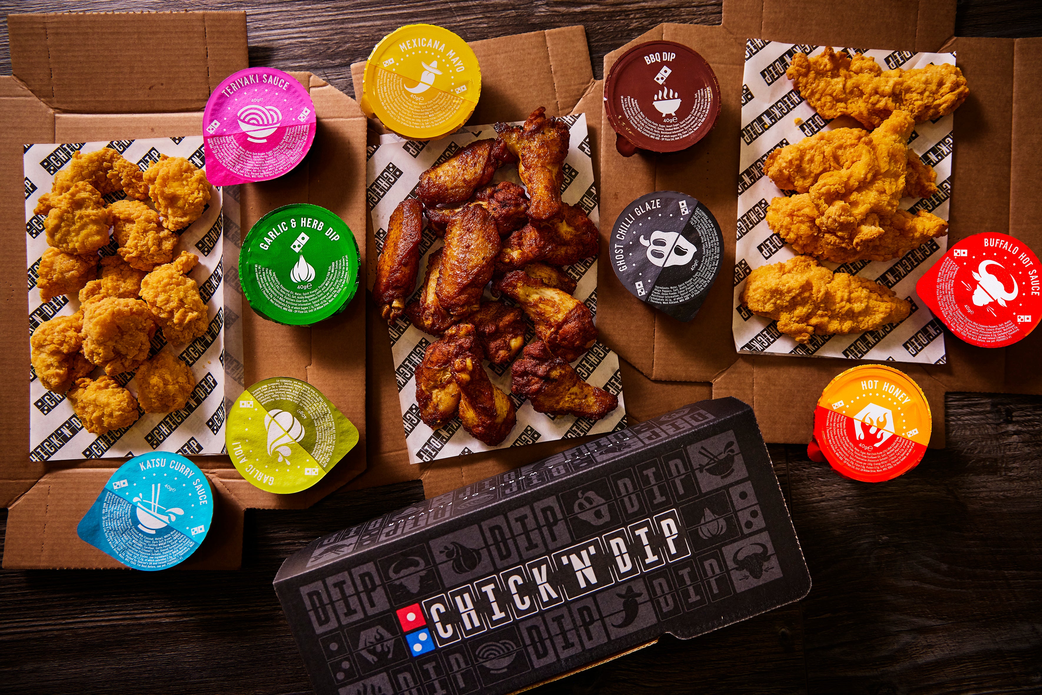 Domino’s trialed the Chick ‘N’ Dip brand in 187 locations earlier this year