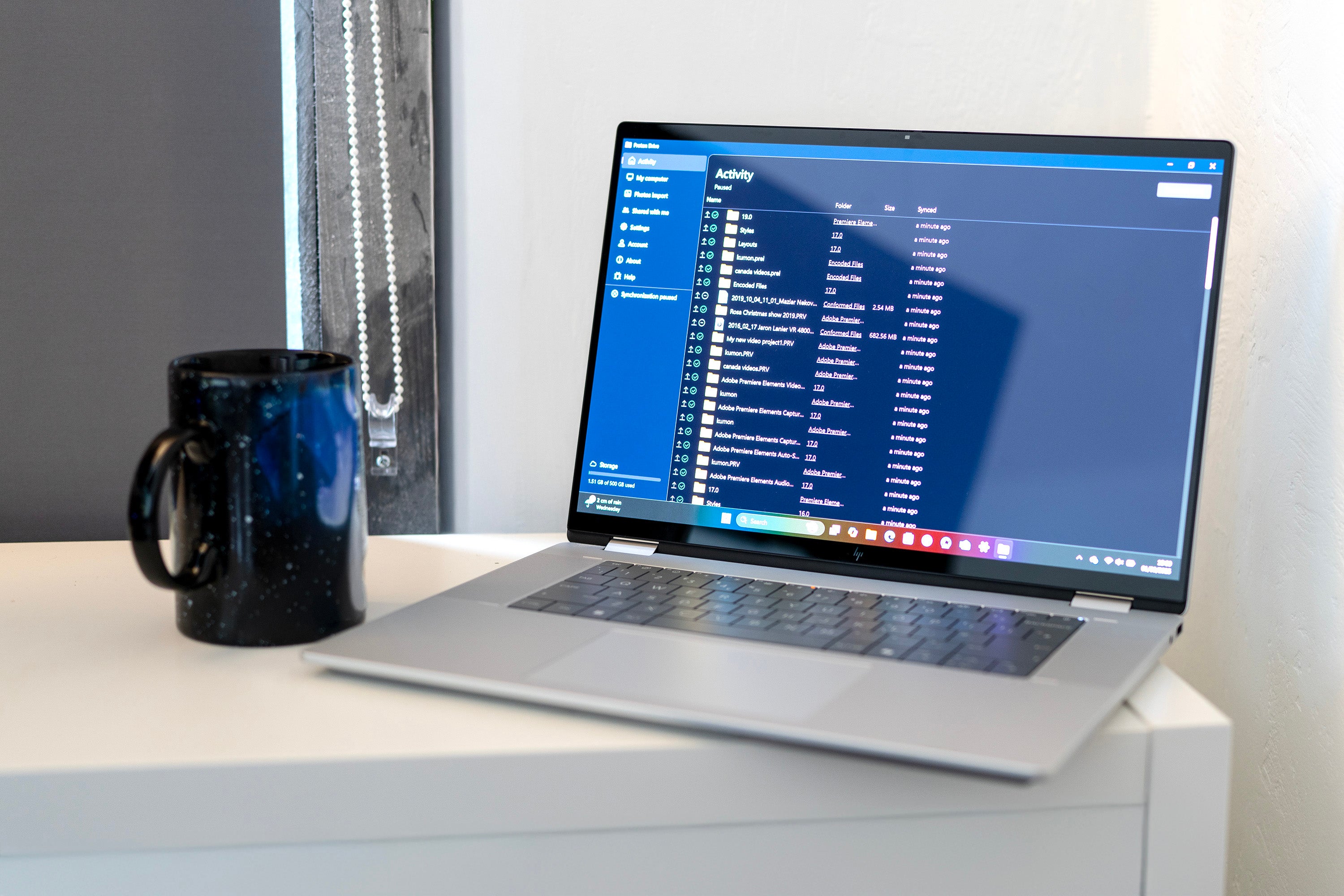 I tested the full features of the 500GB drive