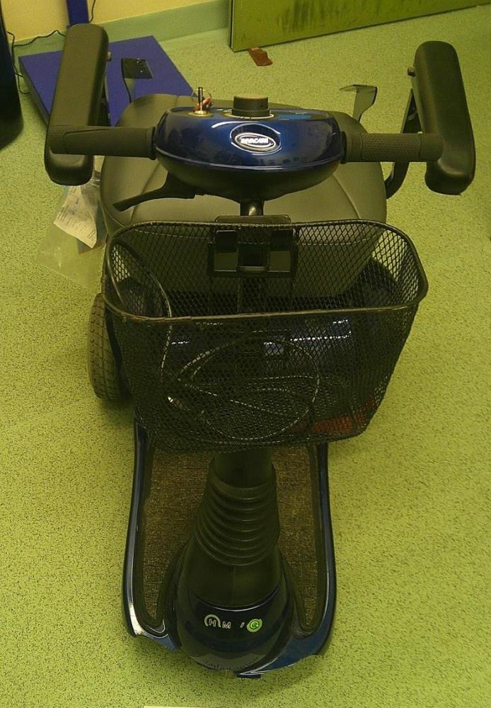 Eight kilograms of cocaine was discovered in Lord’s mobility scooter