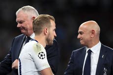 Harry Kane reacts to Daniel Levy’s Tottenham departure after tension over transfer saga