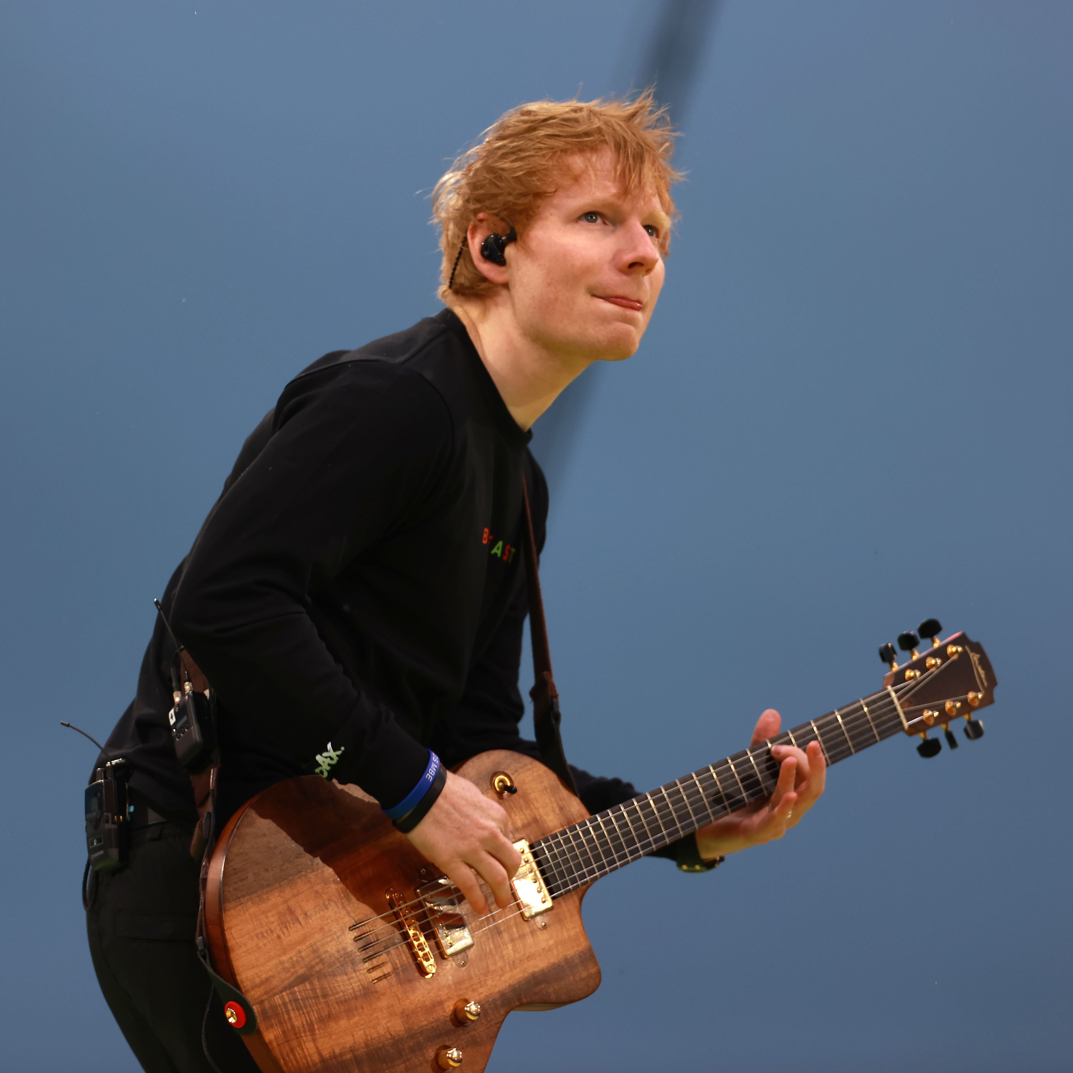 Ed Sheeran was speaking on the The 2 Johnnies Podcast (Liam McBurney/PA)