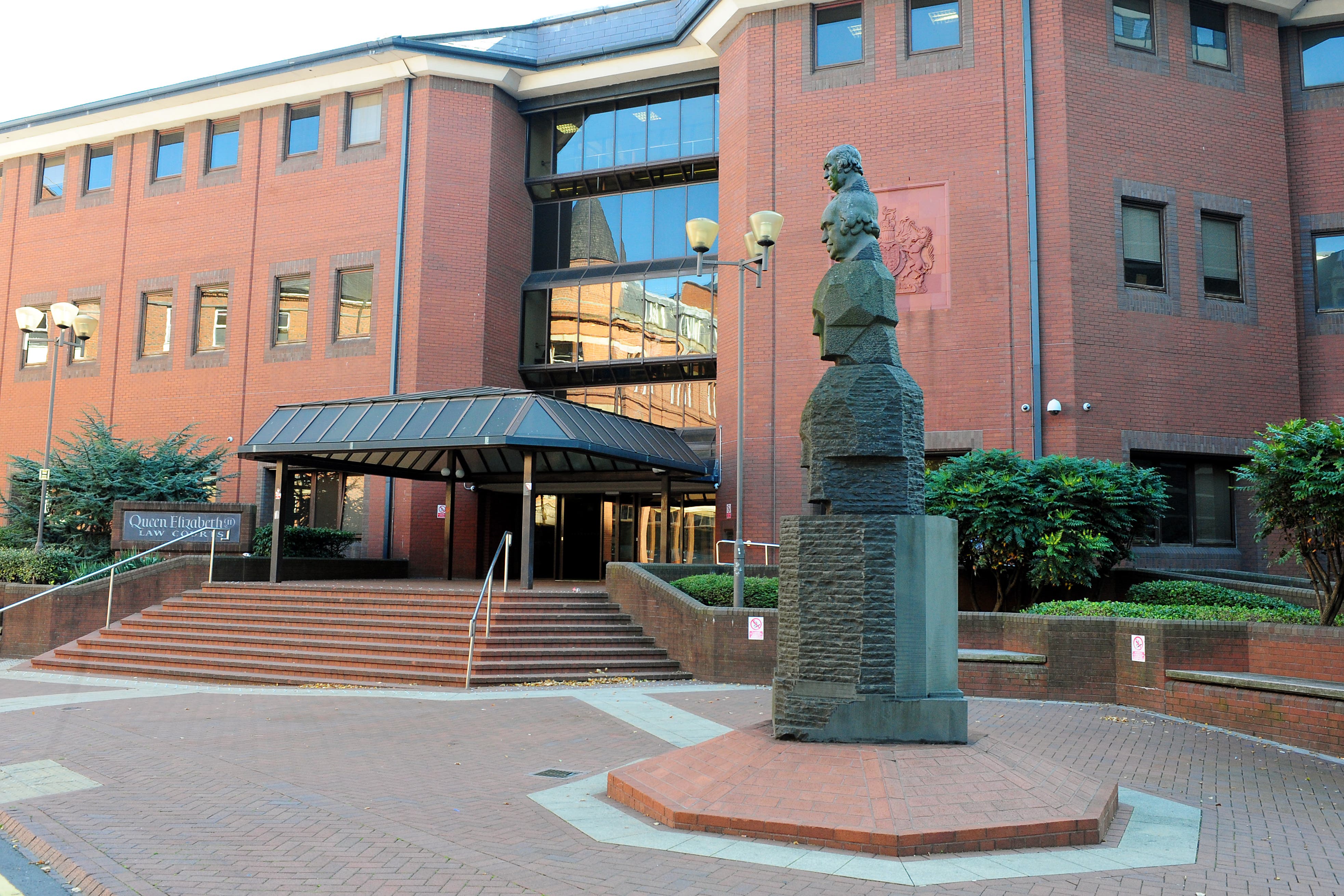 The trial is taking place at Birmingham Crown Court