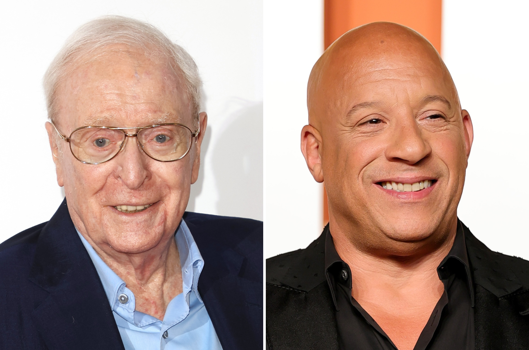 Michael Caine (left) is reportedly eyeing a return to acting to join Vin Diesel (right) in a 'Last Witch Hunter' sequel