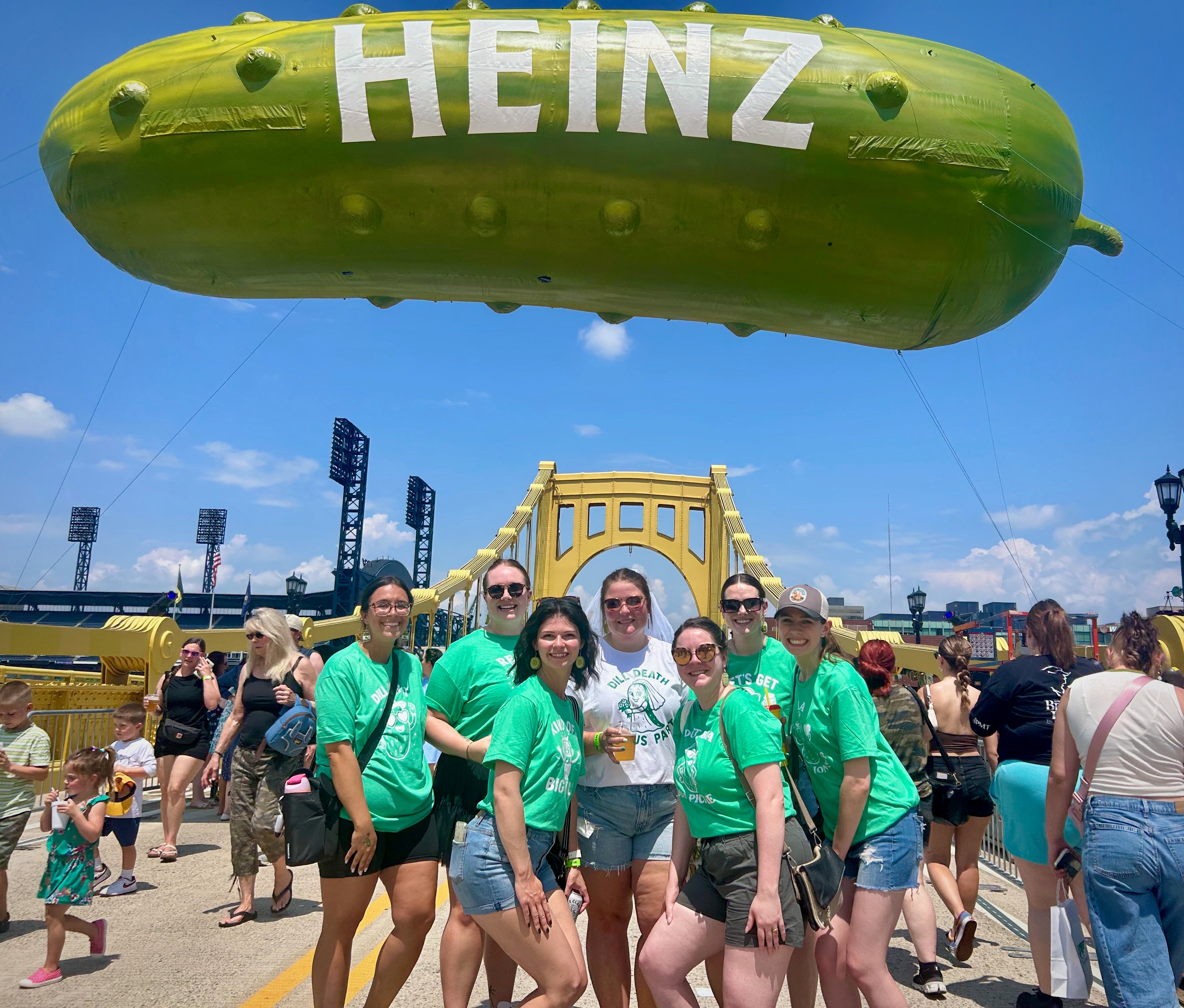 Picklesburgh is America’s top speciality food festival that attracted more than 250,000 visitors this year – including hen parties