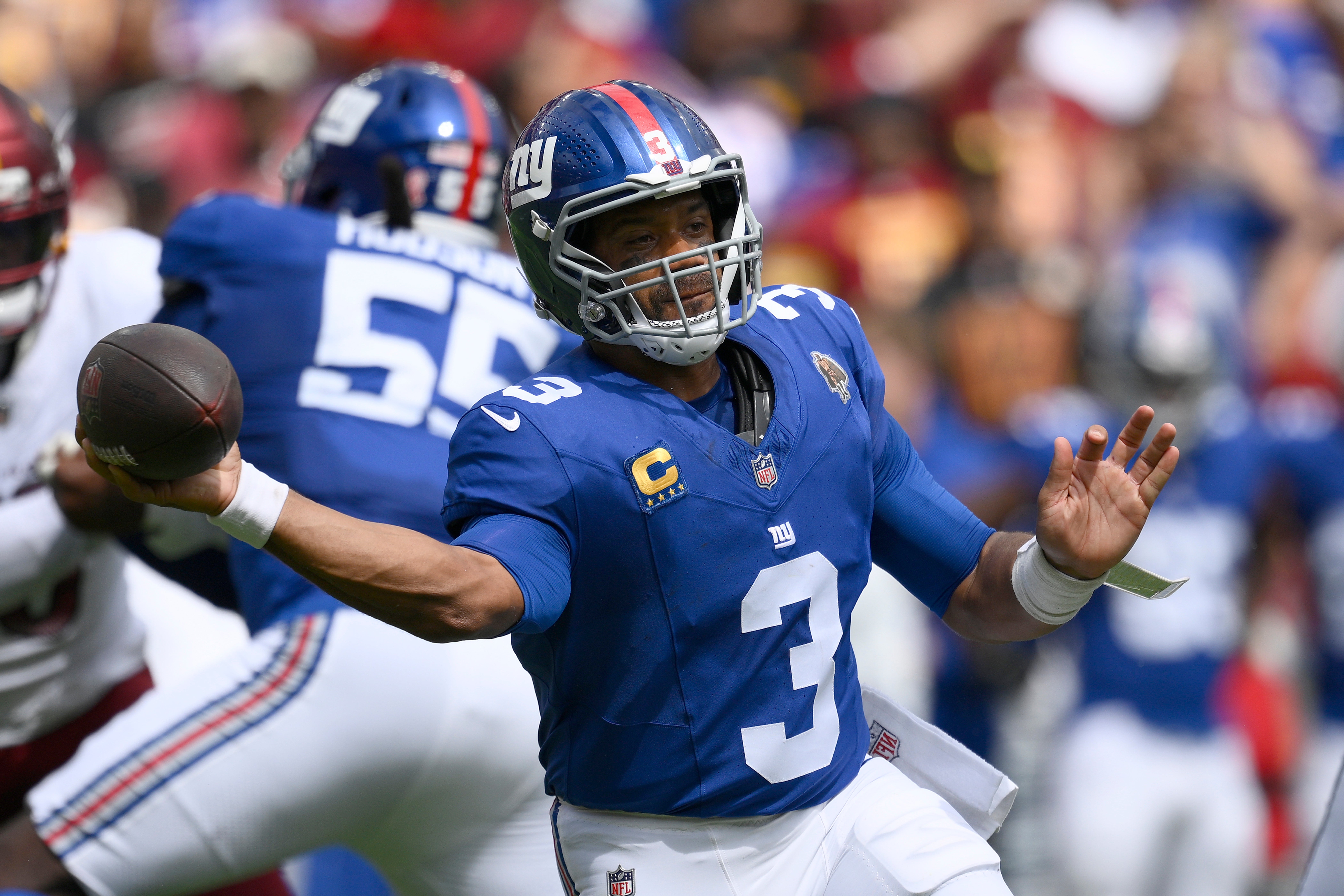 Giants Commanders Football