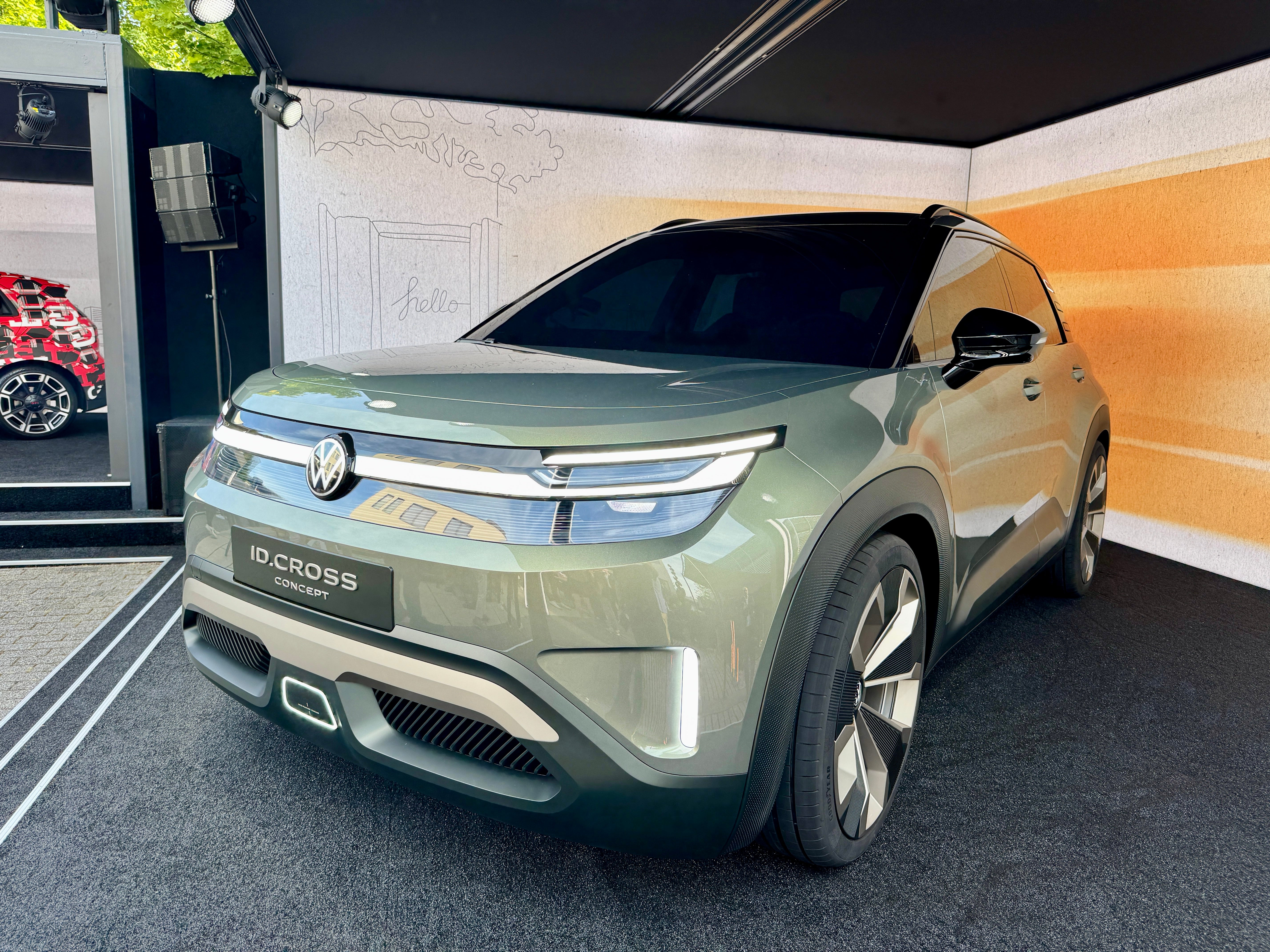 The ID.Cross Concept shown in Munich is 90 per cent the same as the production ID.Cross that we'll see next year