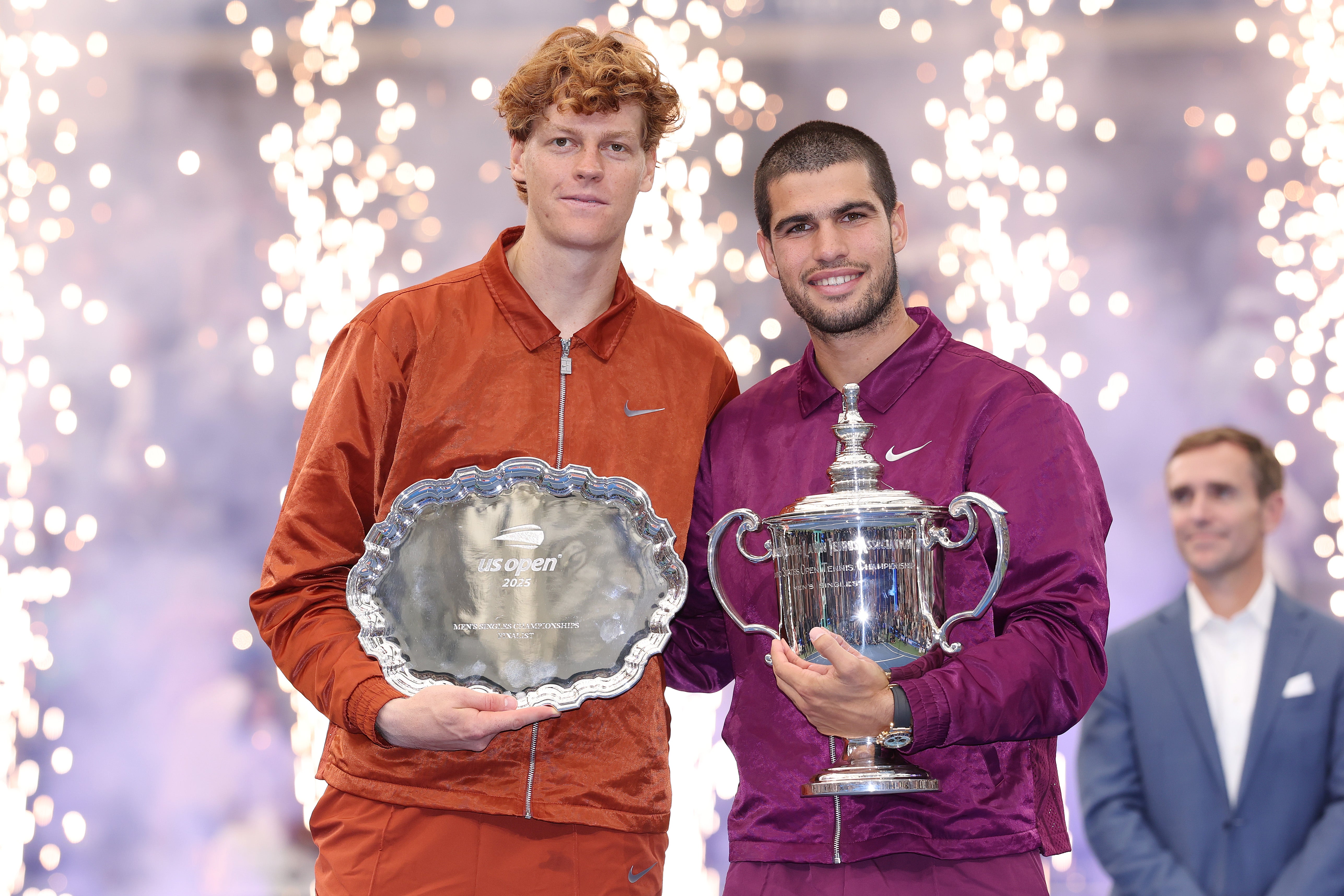 Sinner and Alcaraz have won the last eight grand slam titles in a row