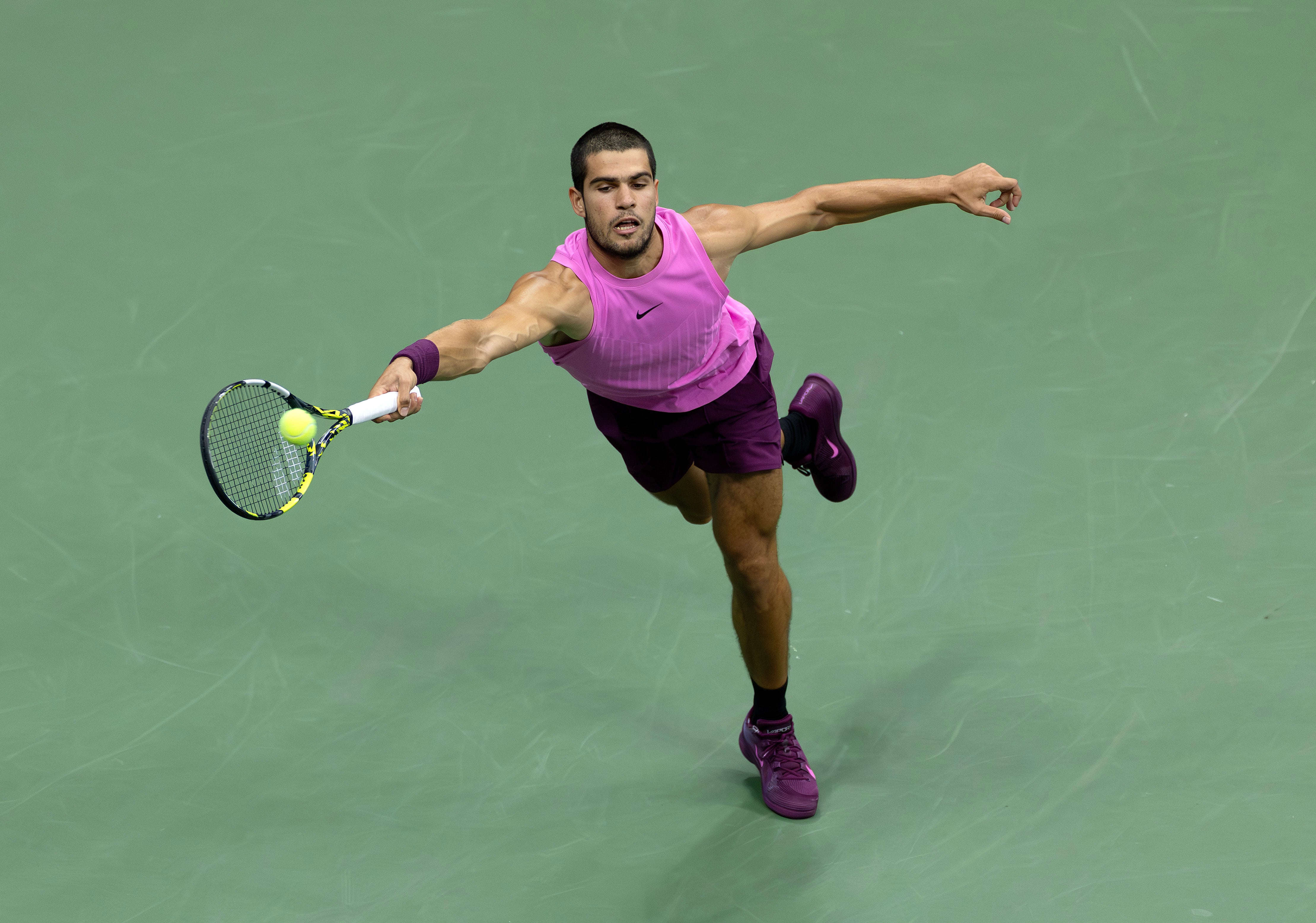 Carlos Alcaraz spent two weeks training specifically to beat to Jannik Sinner in the US Open final