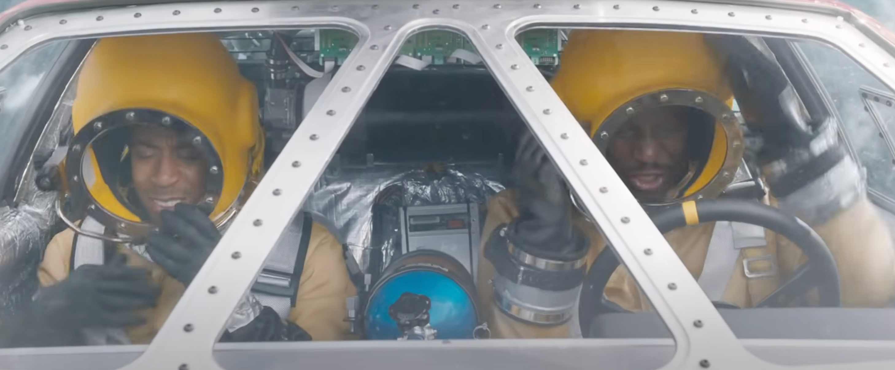 Ludacris and Tyrese Gibson fly into space in F9