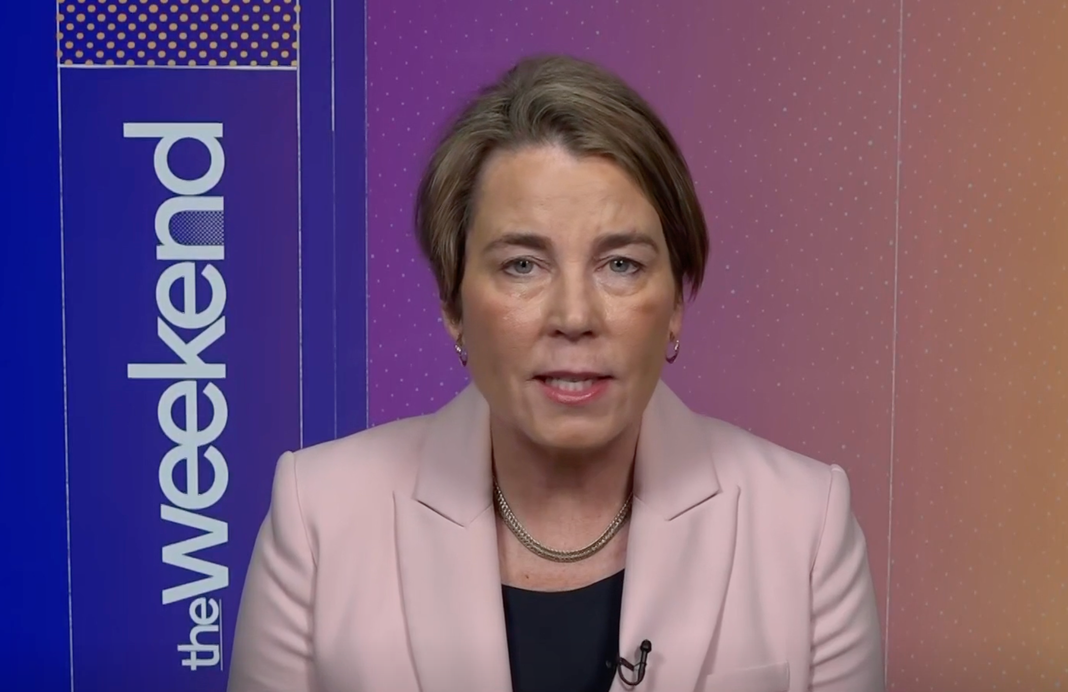 Massachusetts’ Democratic Gov. Maura Healey addresses President Donald Trump's illegal immigration crackdown in Boston