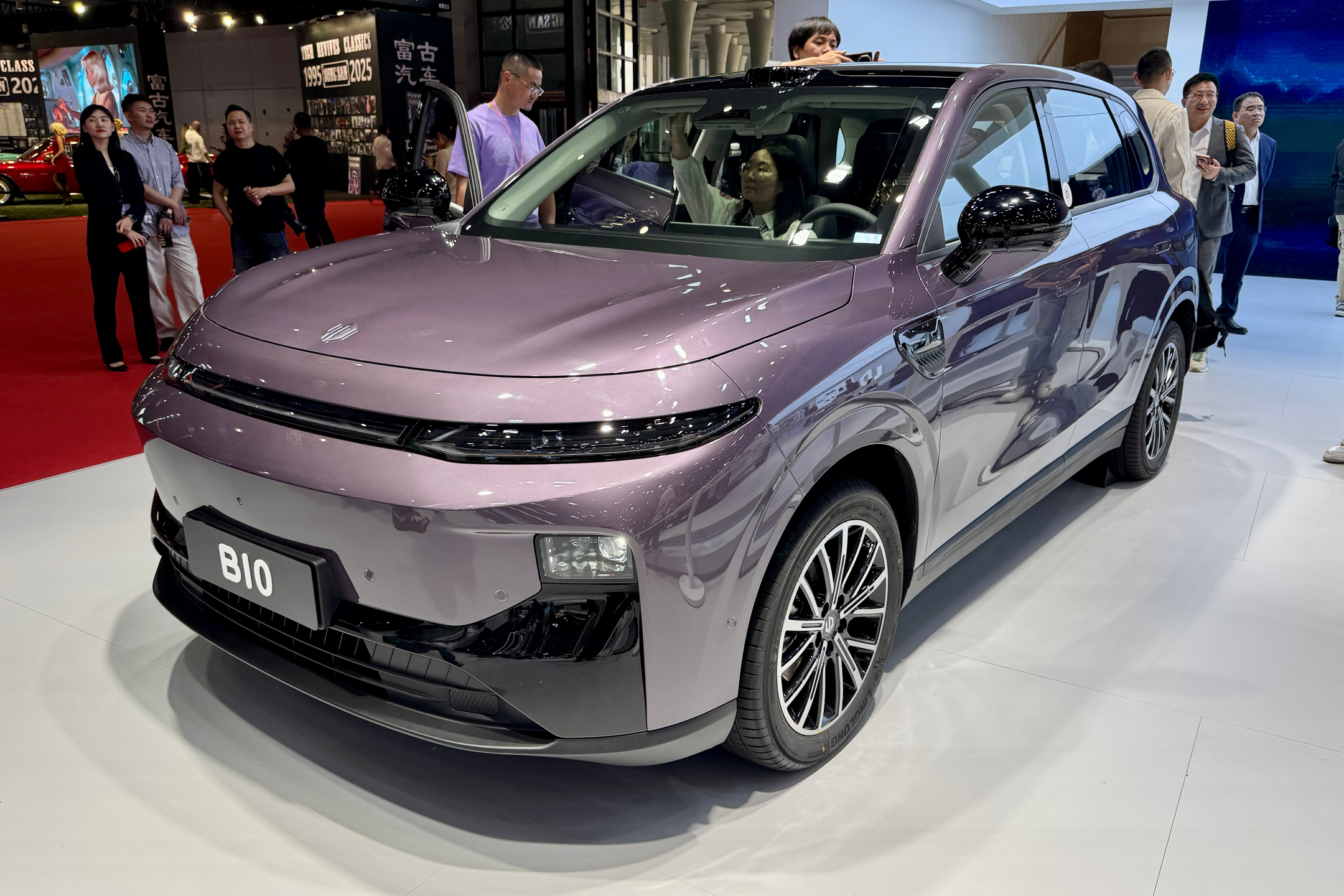 The Leapmotor B10 was first shown at this year's Shanghai Motor Show