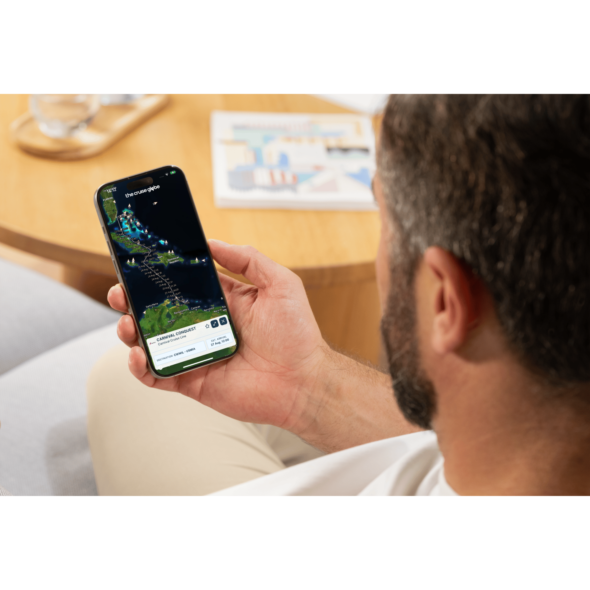 <p>The Cruise Globe app enables travellers to create a free collection of digital maps showing their own sailings that can be viewed on a 3D globe</p>
