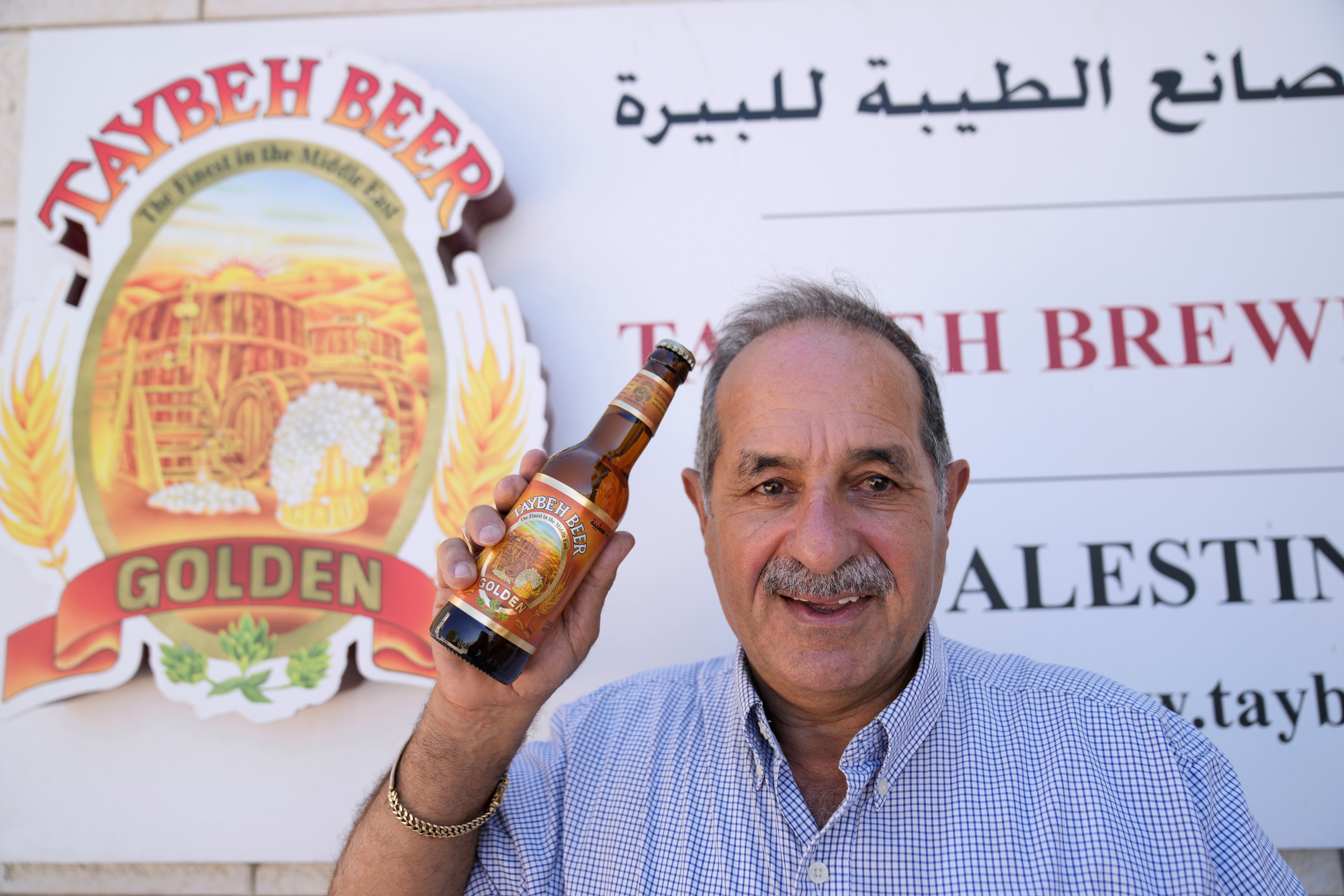 Nadim Khoury co-founded Taybeh with his brother David